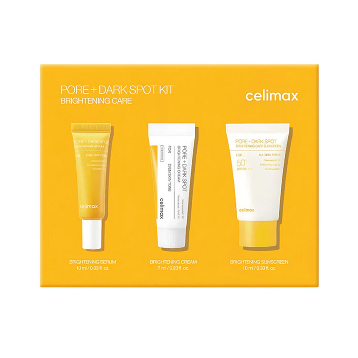Celimax Pore + Dark Spot Kit Brightening Care