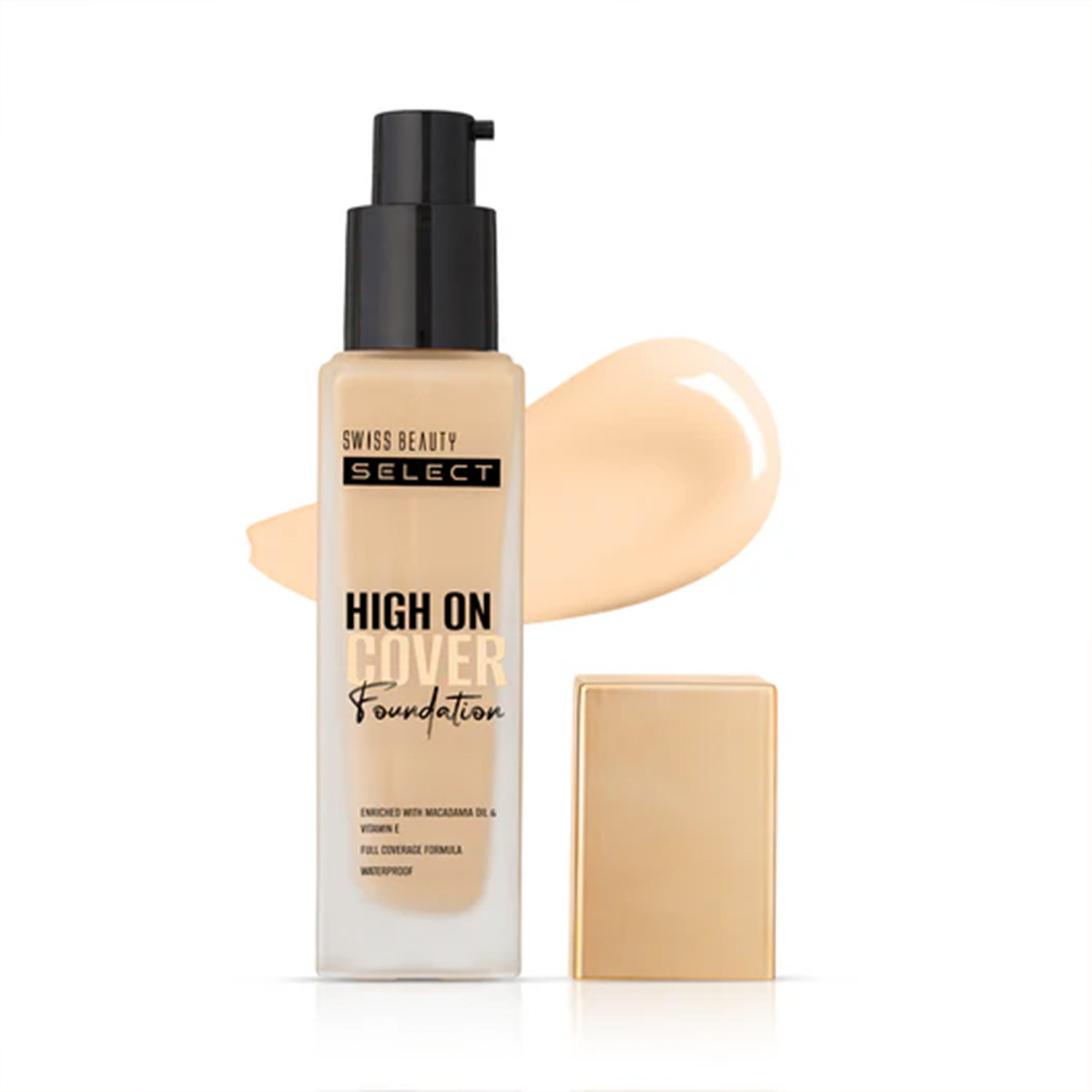 Swiss Beauty Select High On Cover Foundation - 01 Neutral Ivory