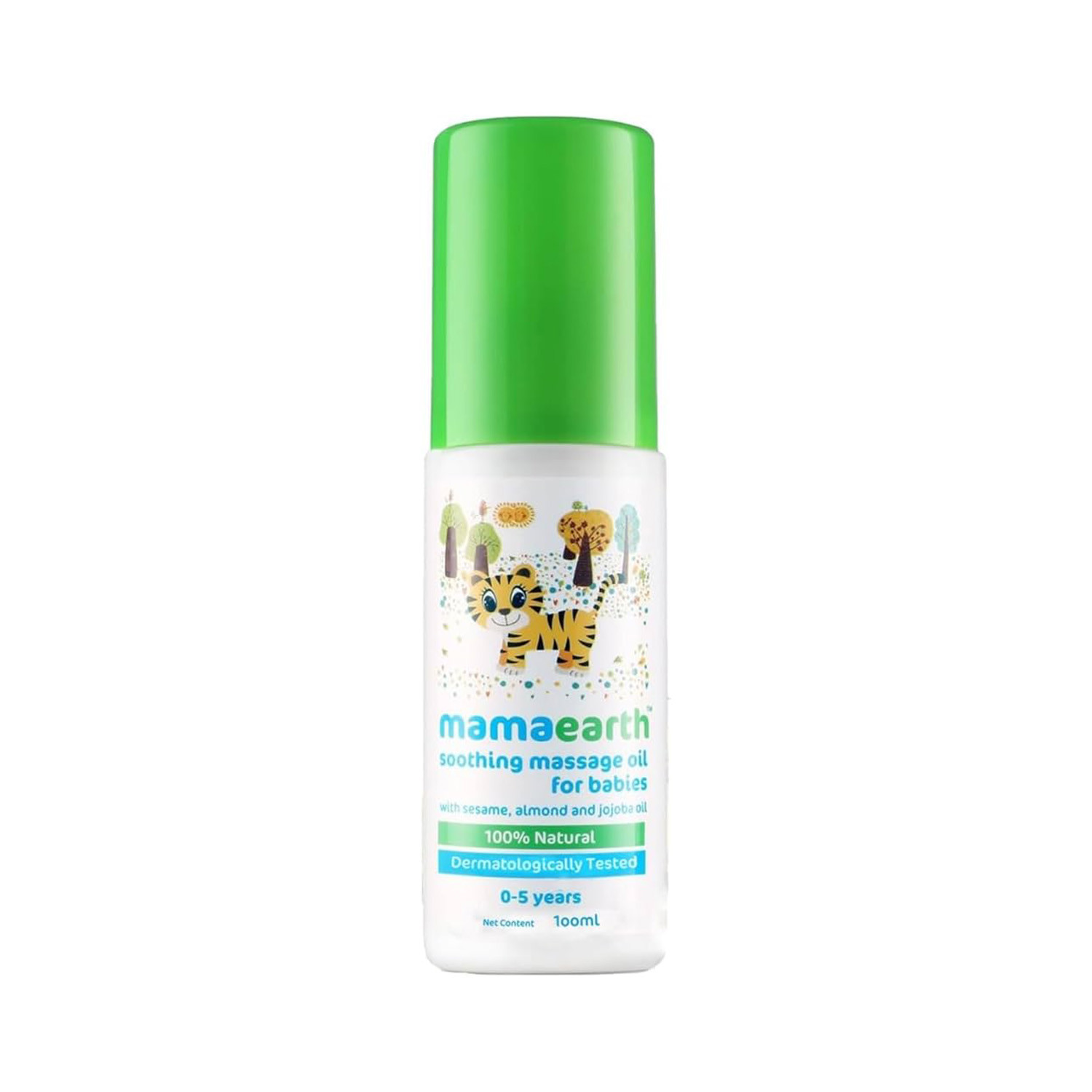 Mamaearth Baby Soothing Massage Oil  100ml For 0-5 years