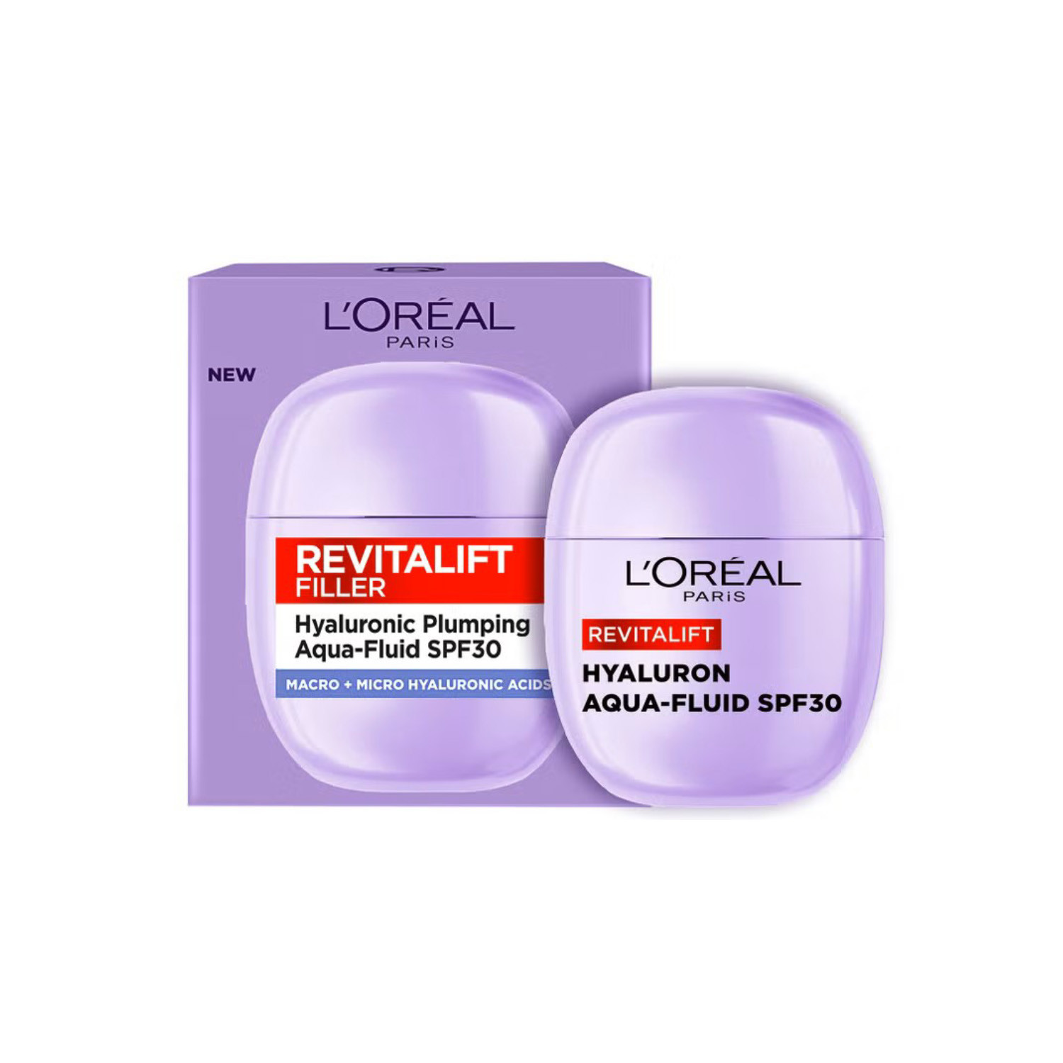 L'Oreal Revitalift Filler Hyaluron Plumping Aqua Fluid SPF30 40ml