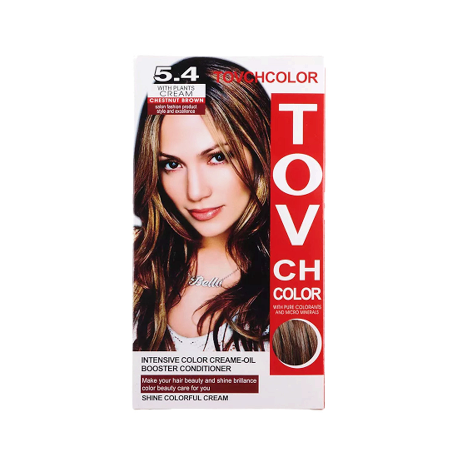 Tovch Hair color - 5.4 Chestnut Brown