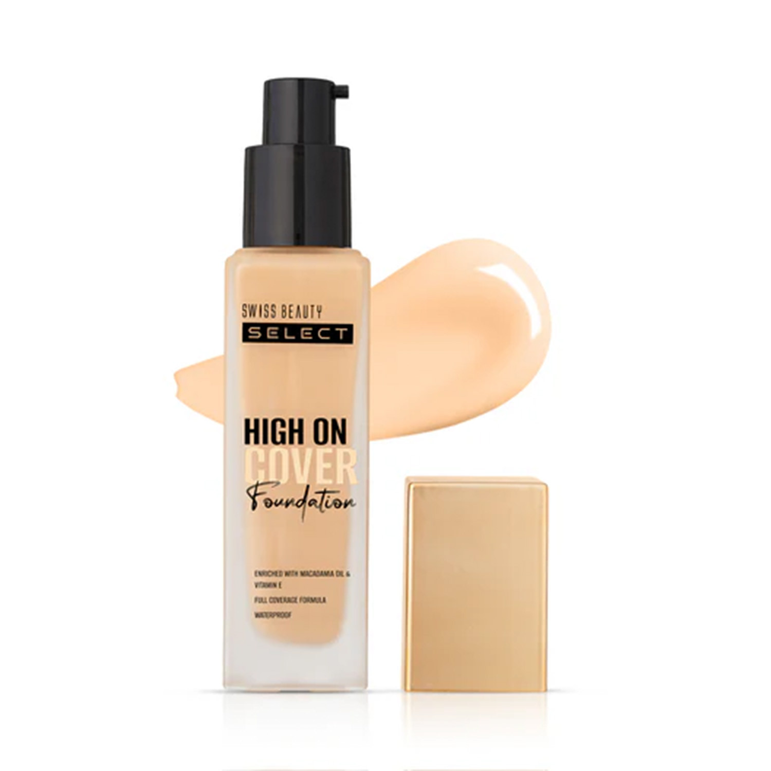 Swiss Beauty Select High On Cover Foundation - 03 Warm Biscuit