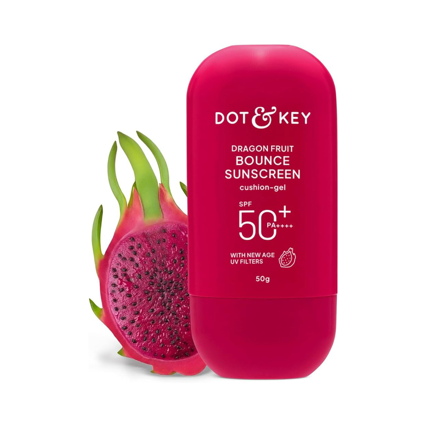 Dot And Key Dragon Fruit Bounce Sunscreen SPF 50+ PA+++ 50g