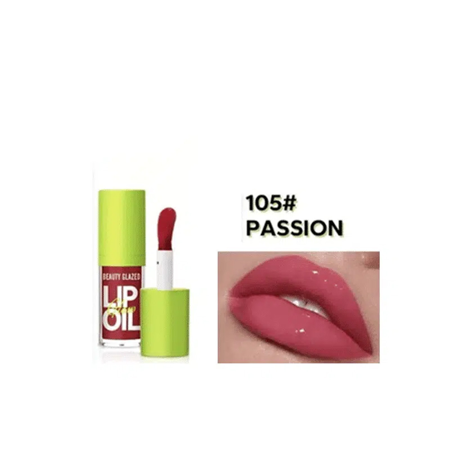 Beauty Glazed Glow Lip Oil 4g Passion 105