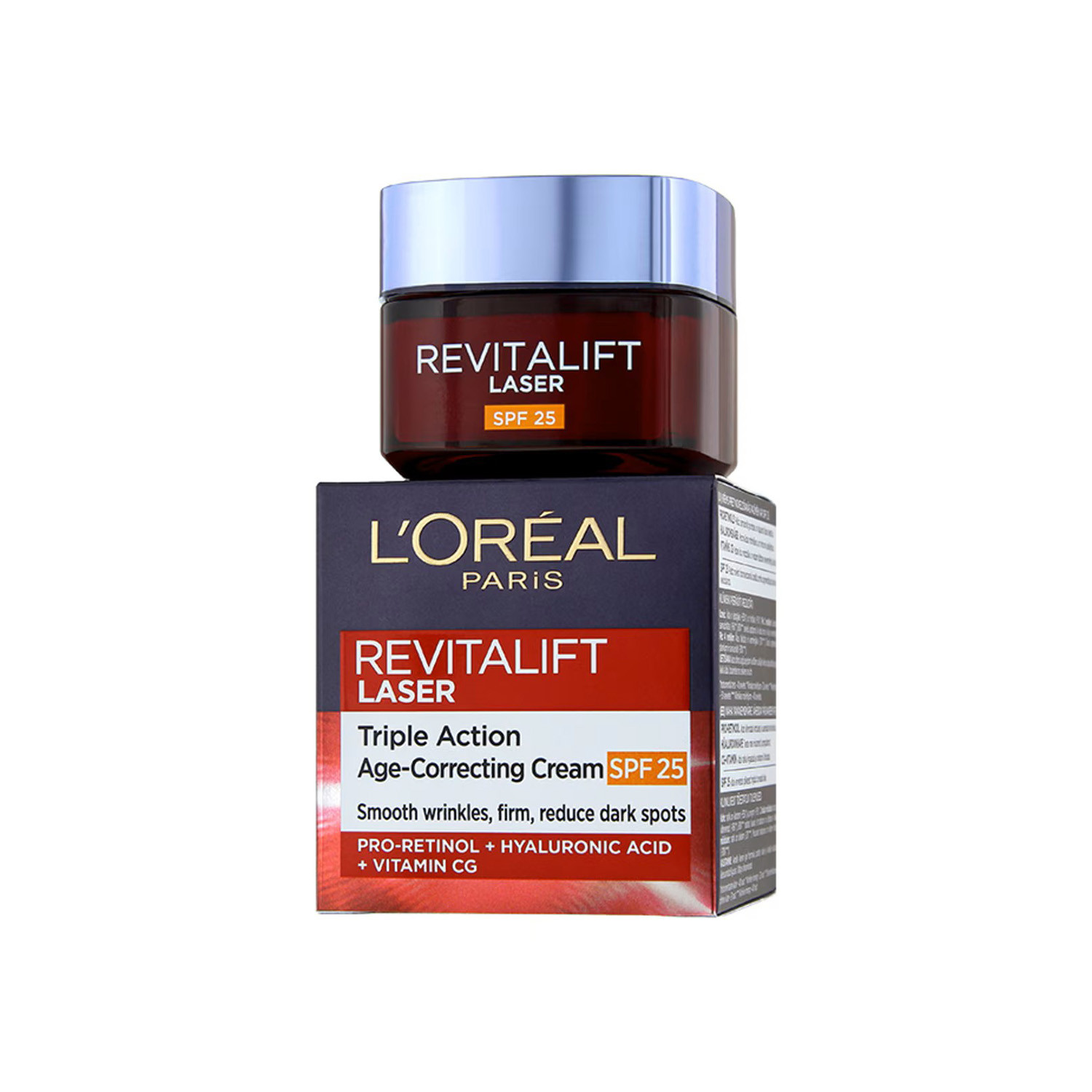 L'Oreal Revitalift Laser Triple Action Age - Correcting Spf25 Cream 50ml