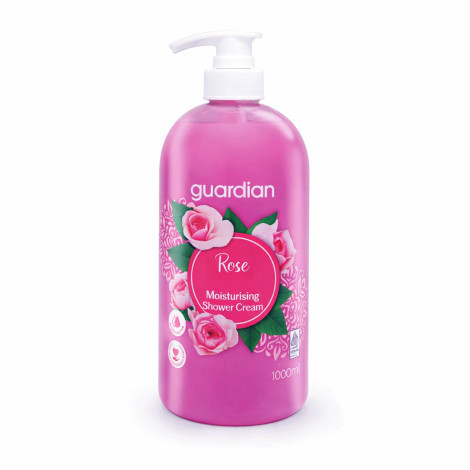 Guardian Rose Moisturising Shower Cream 1000ml