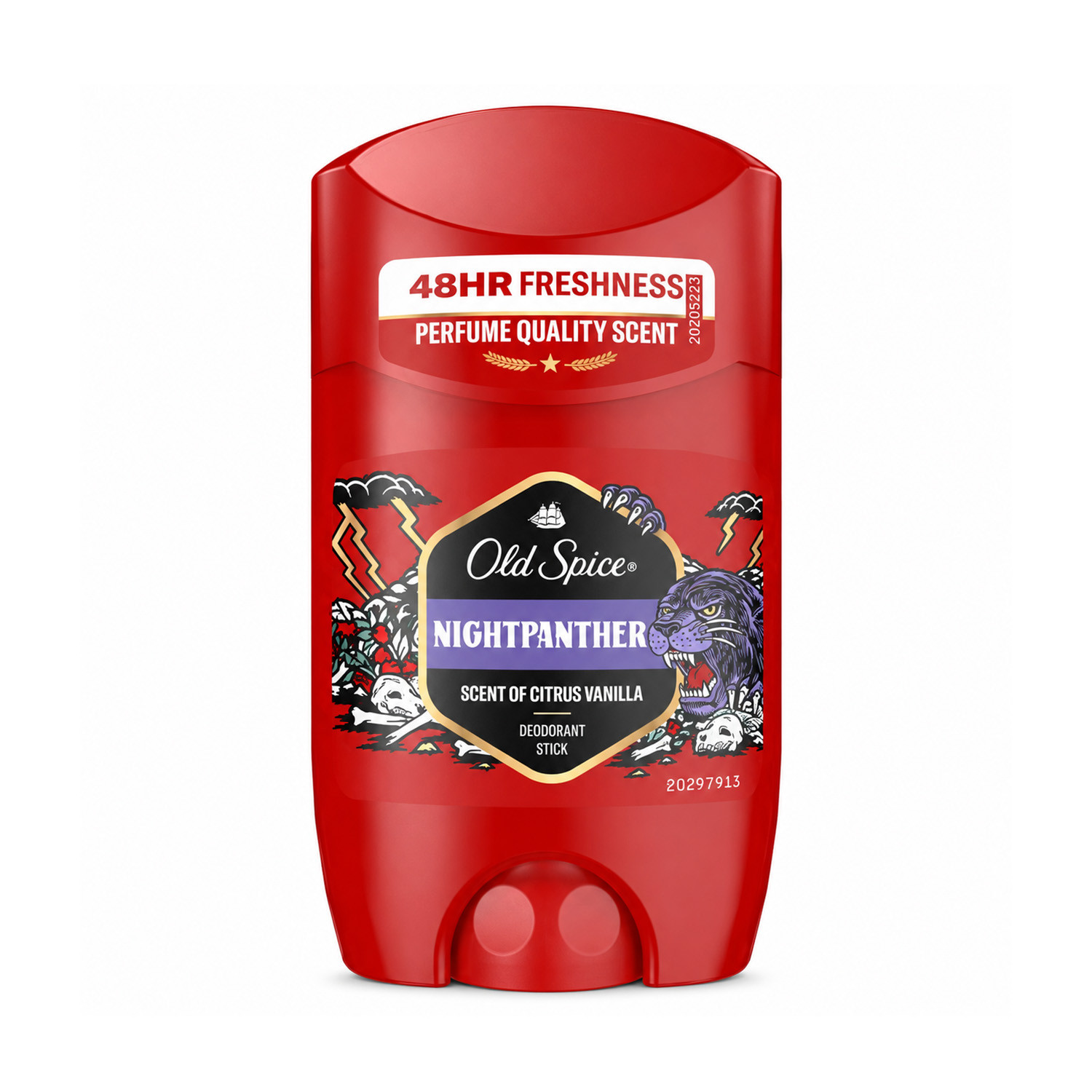 Old Spice Night Panther Scent Of Citrus Vanilla Deodorant Stick 50ml