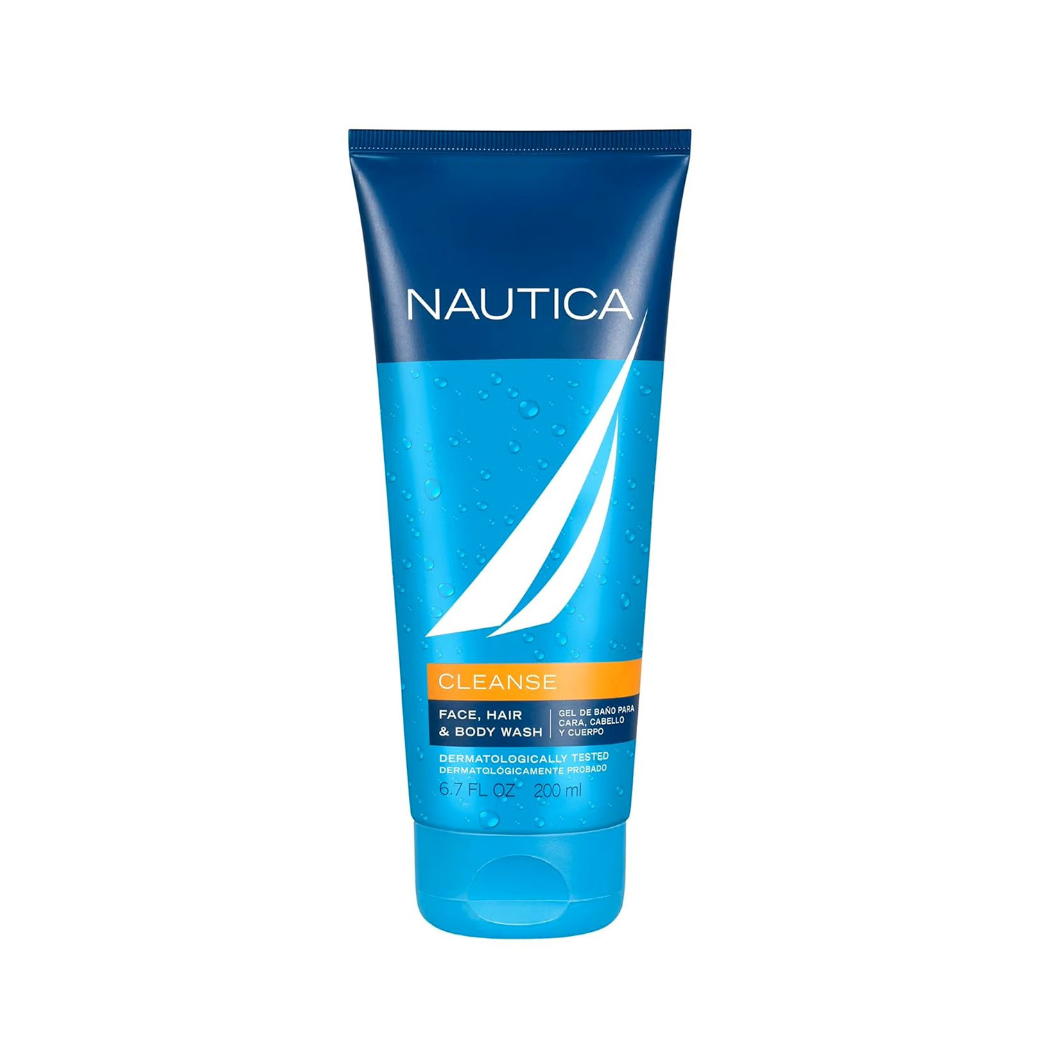 Nautica Cleanse Face Hair & Body Wash 200ml