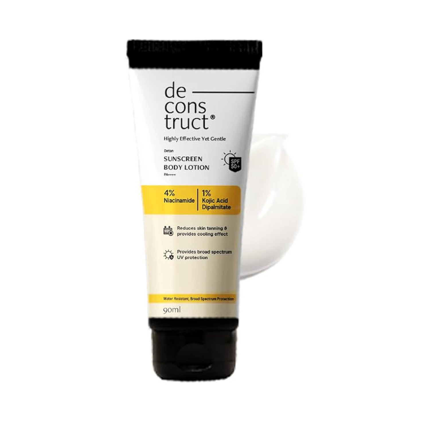 Deconstruct Detan Sunscreen SPF50+ PA++++ Body Lotion 90ml