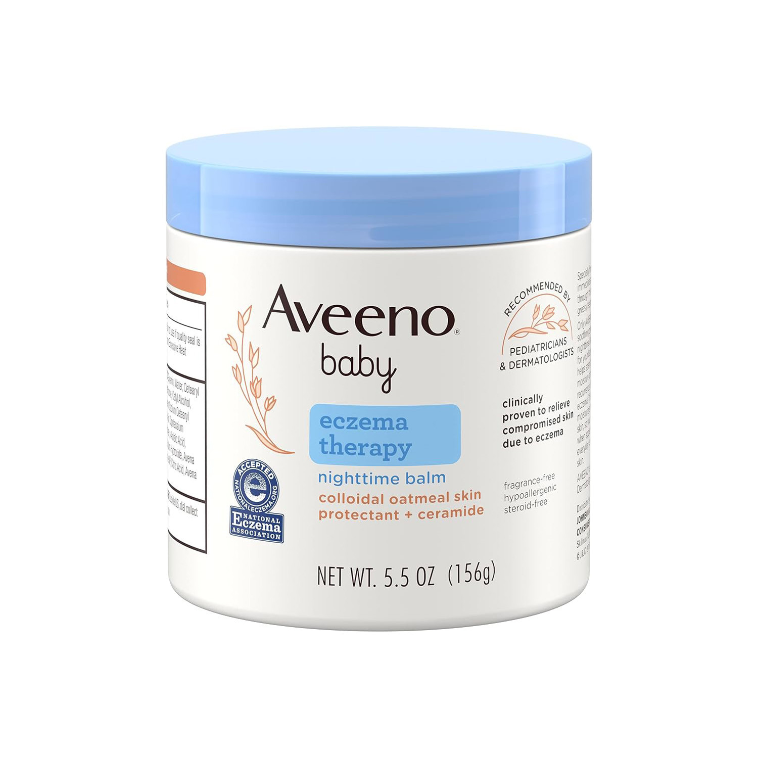Aveeno Baby Eczema Therapy Nighttime Balm 156g