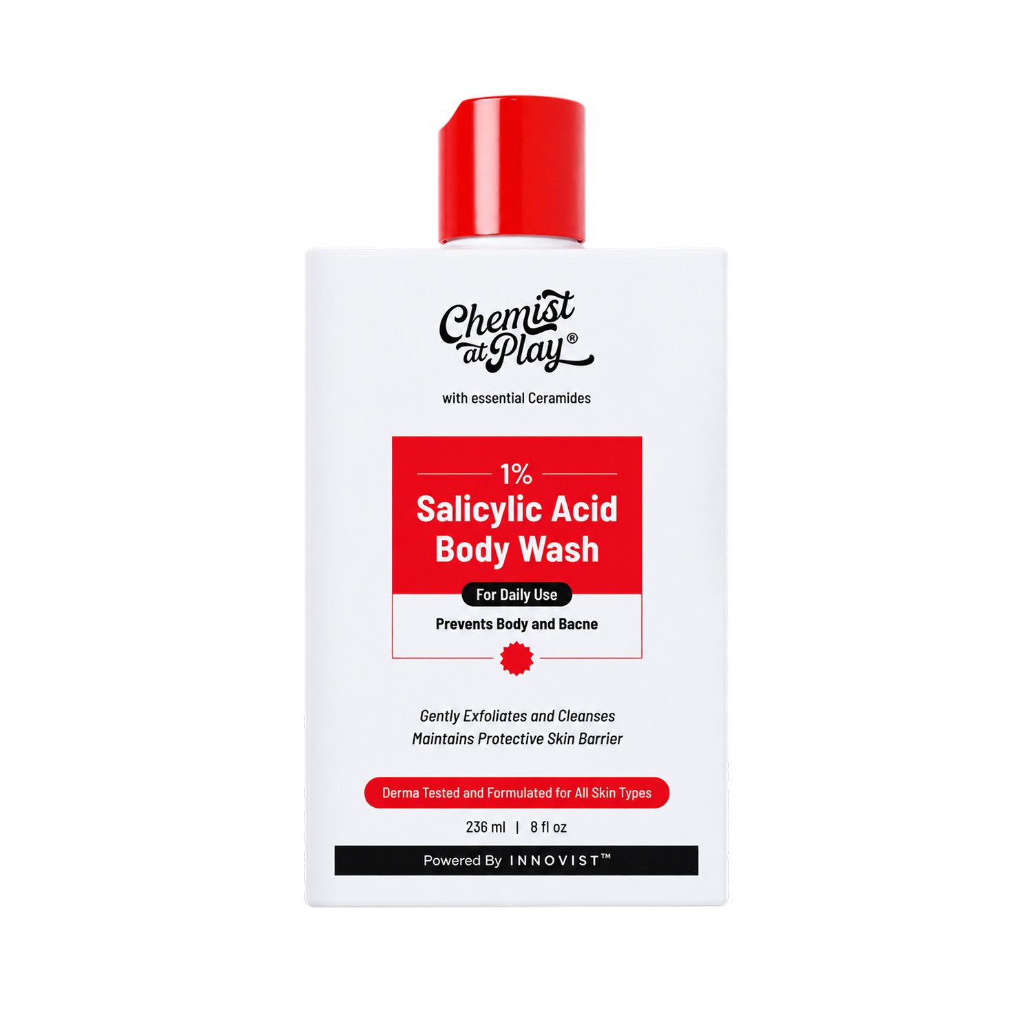 Innovist Chemist at Play 1% Salicylic Acid Body Wash 236ml