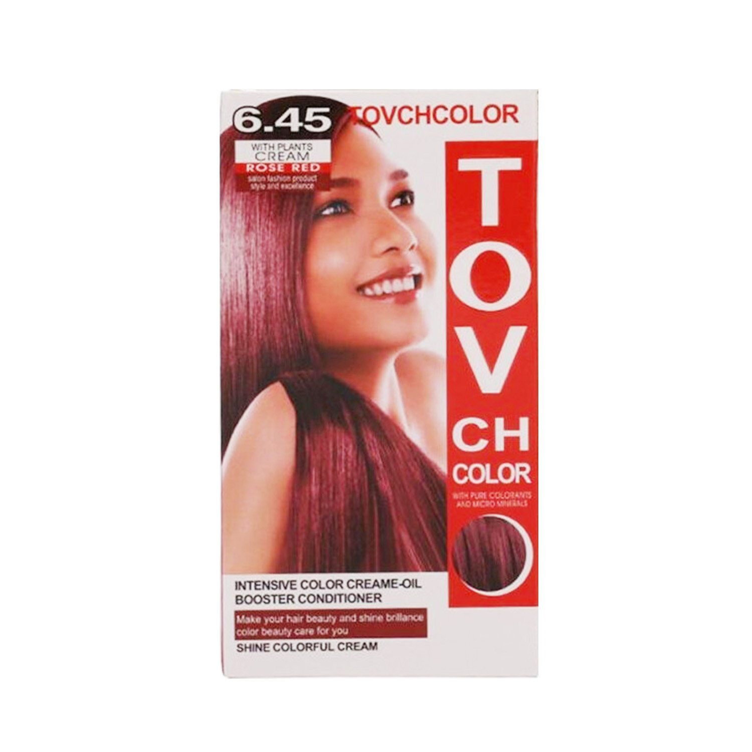 Tovch Hair color - 6.45 Rose Red
