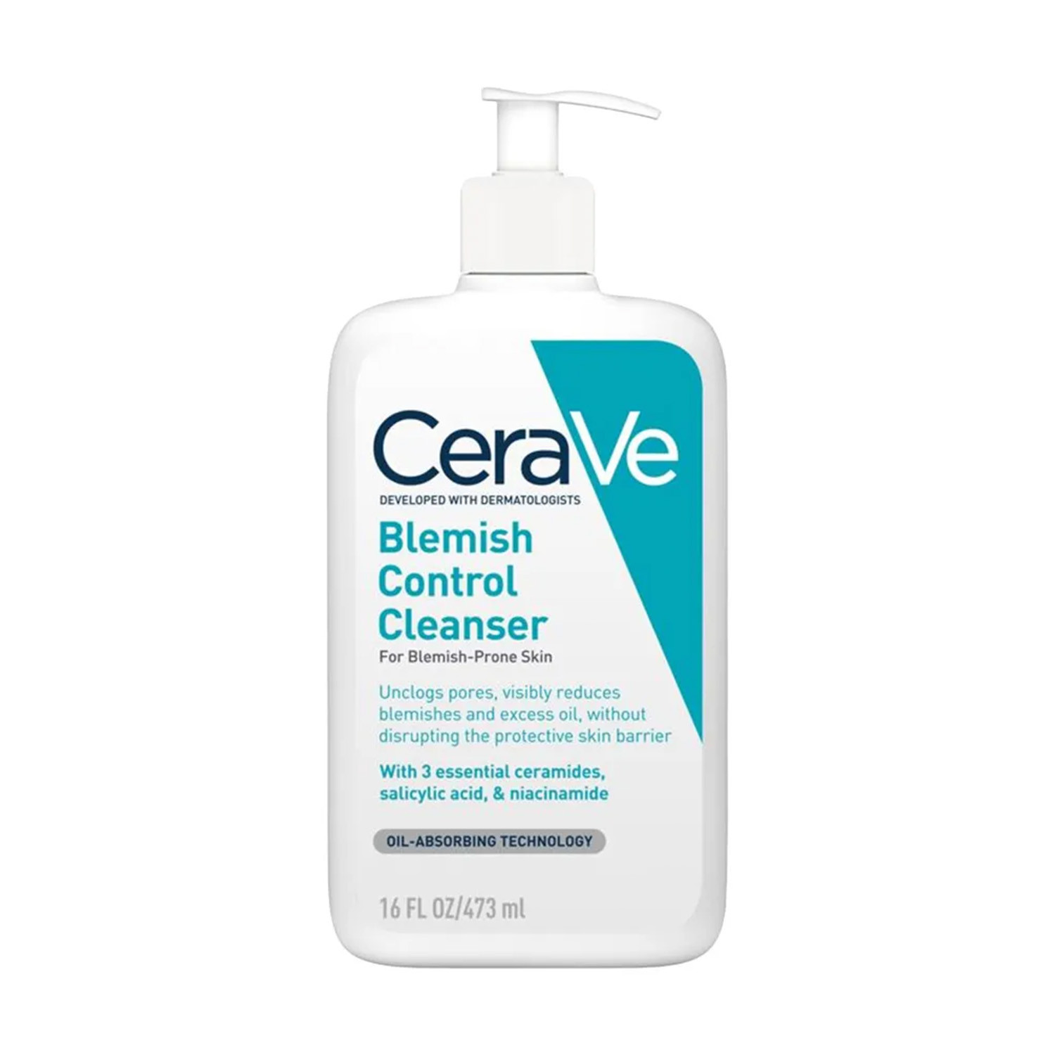 Cerave Blemish Control Cleanser For Blemish-Prone Skin 473ml