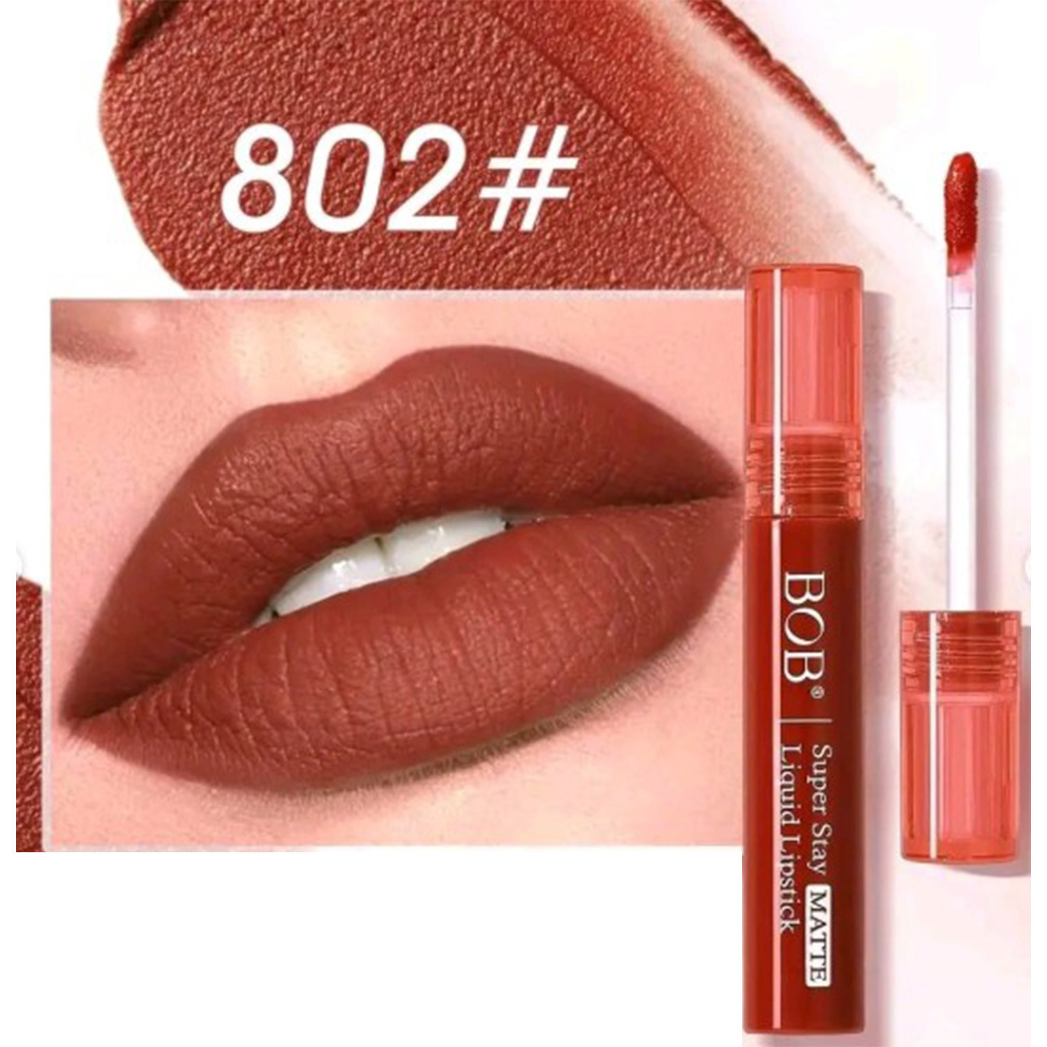 BOB Super Stay Matte Liquid Lipstick -  802