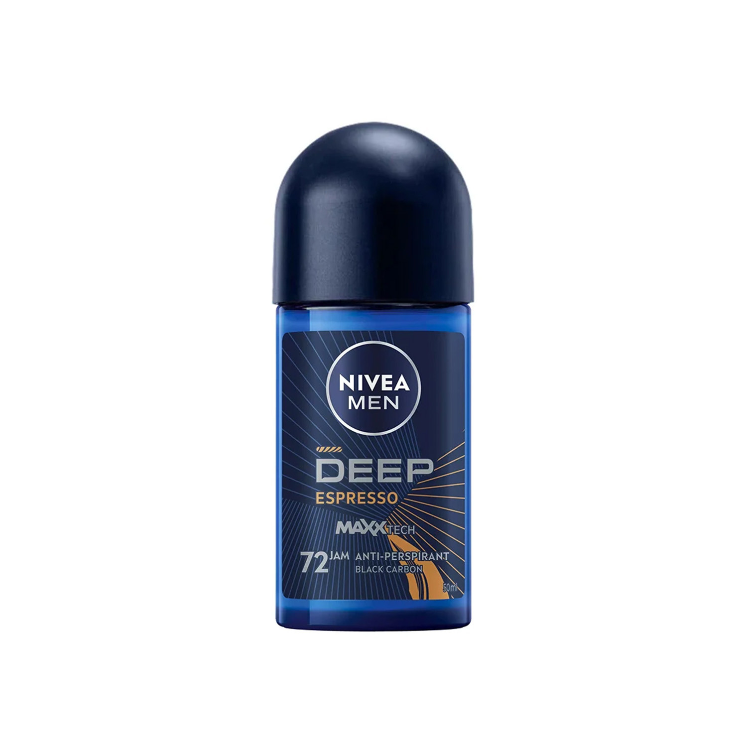 Nivea Men Espresso Maxx tech 72H Anti-Perspirant Black Carbon Roll On 50ml