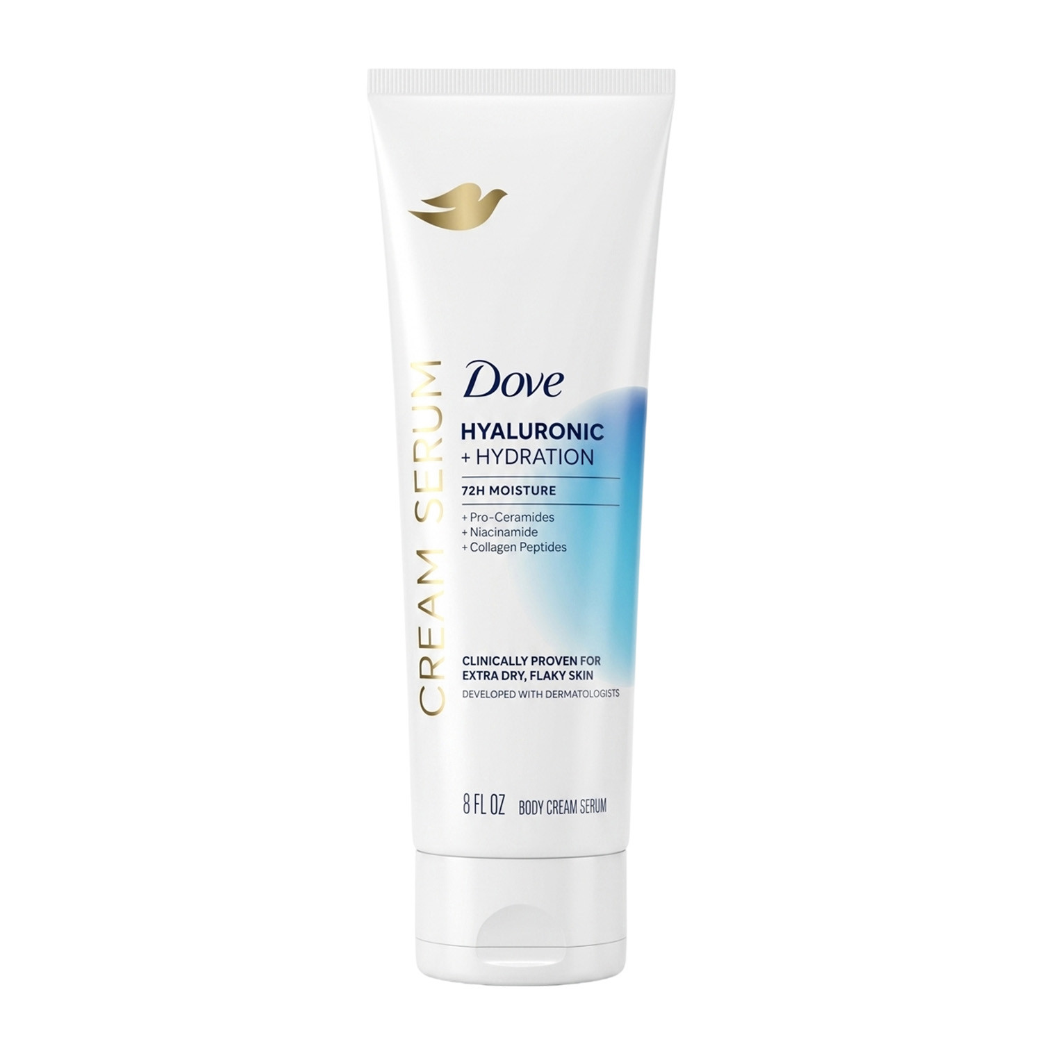 Dove Hyaluronic + Hydration 72H Moisture Body Cream Serum 236ml