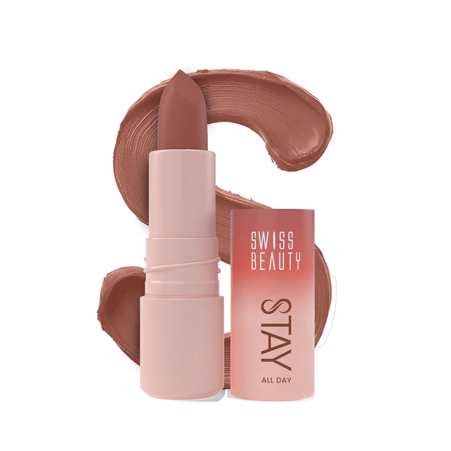 Swiss Beauty Stay All Day Lipstck - 02 Spicy