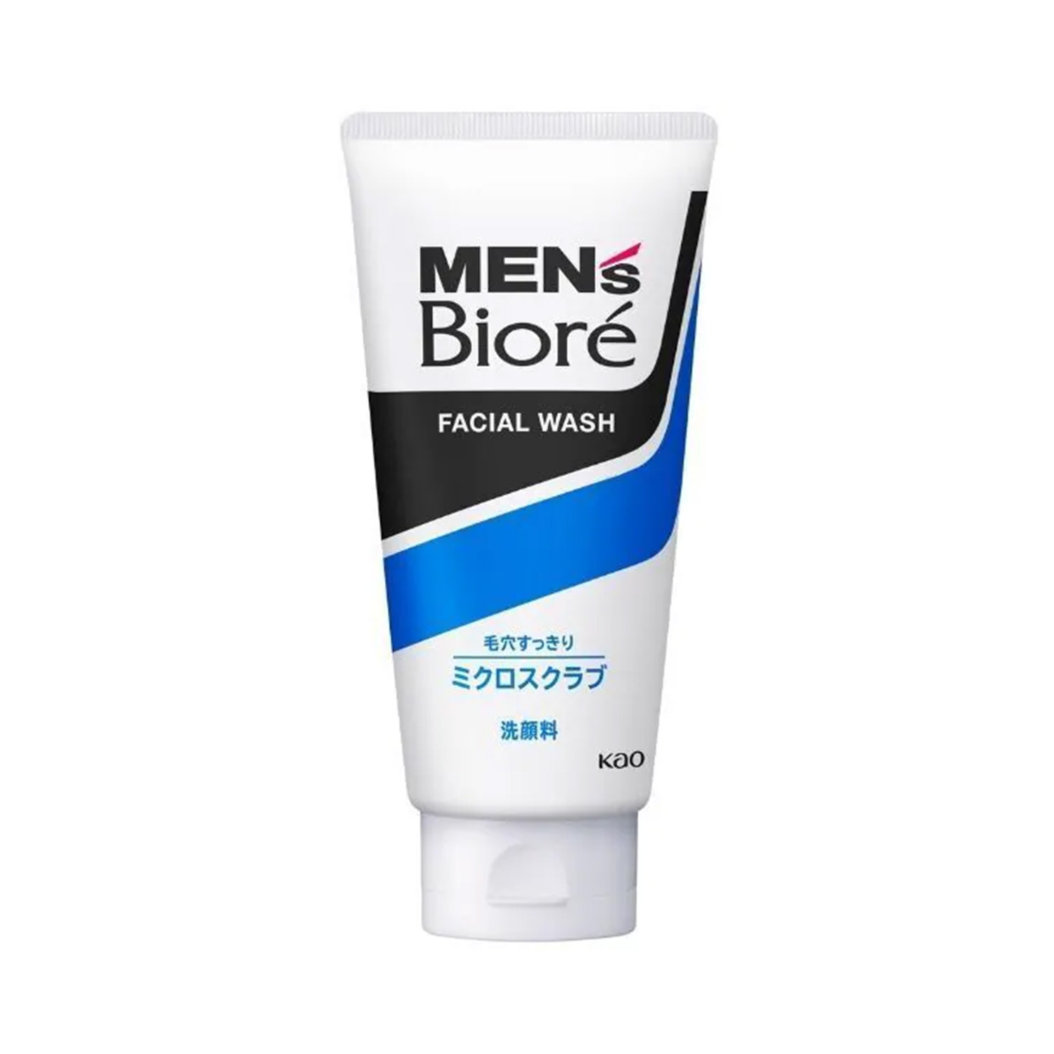 Biore Men's Clear Pores Micro Scrub Facial Wash 130g