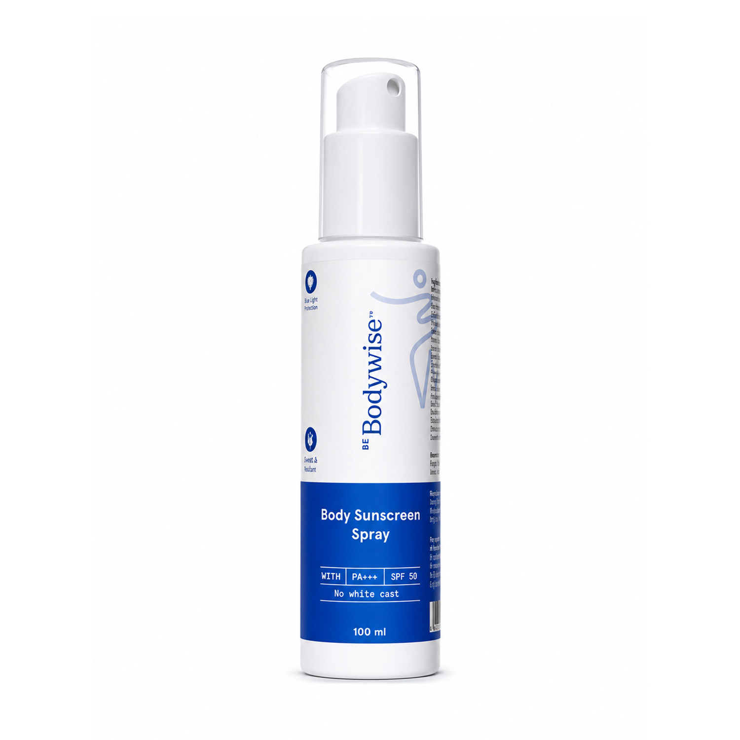 Be Bodywise Body Sunscreen Spray SPF 50 PA+++ 100ml