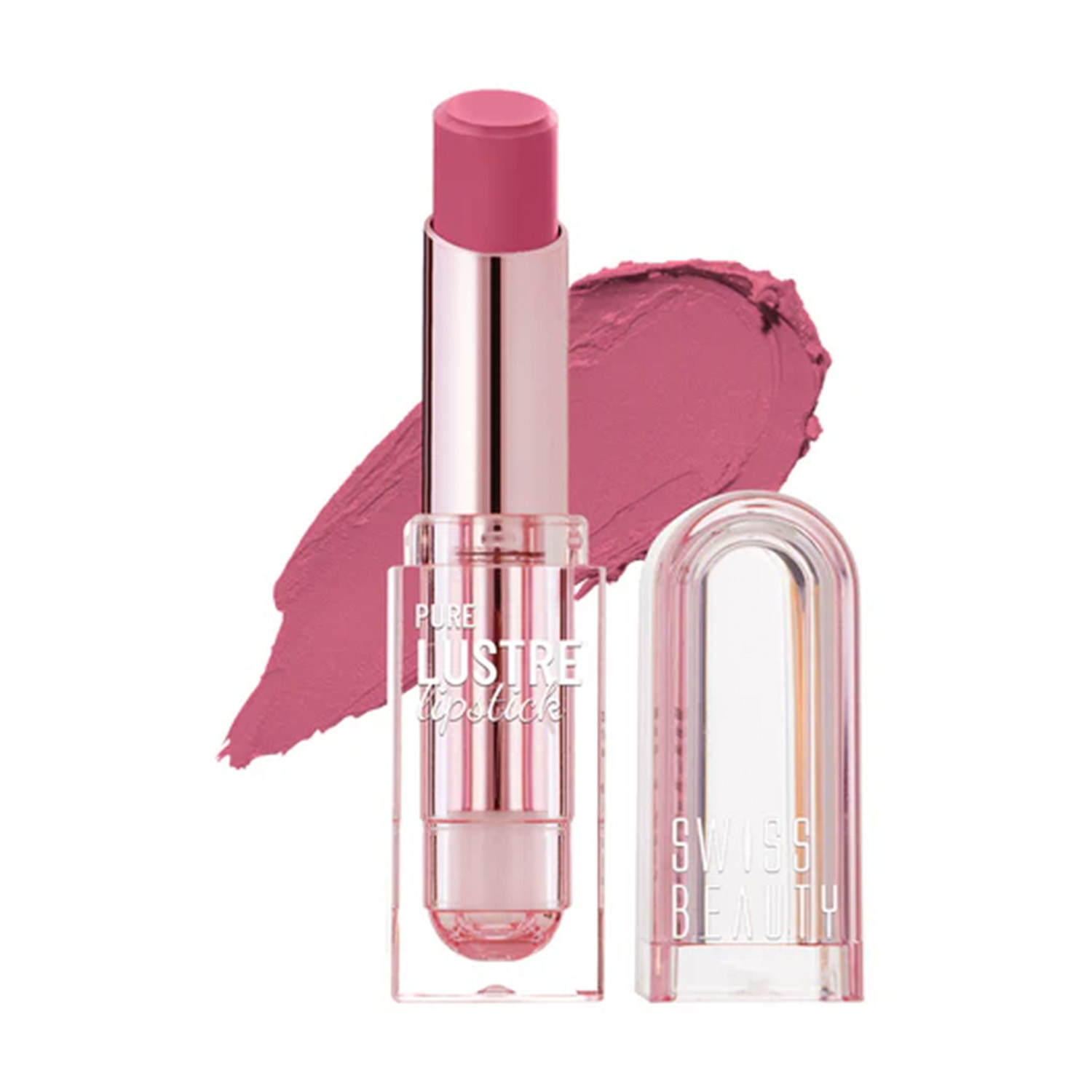 Swiss Beauty Pure Lustre Lipstick - 05 Silk Pink