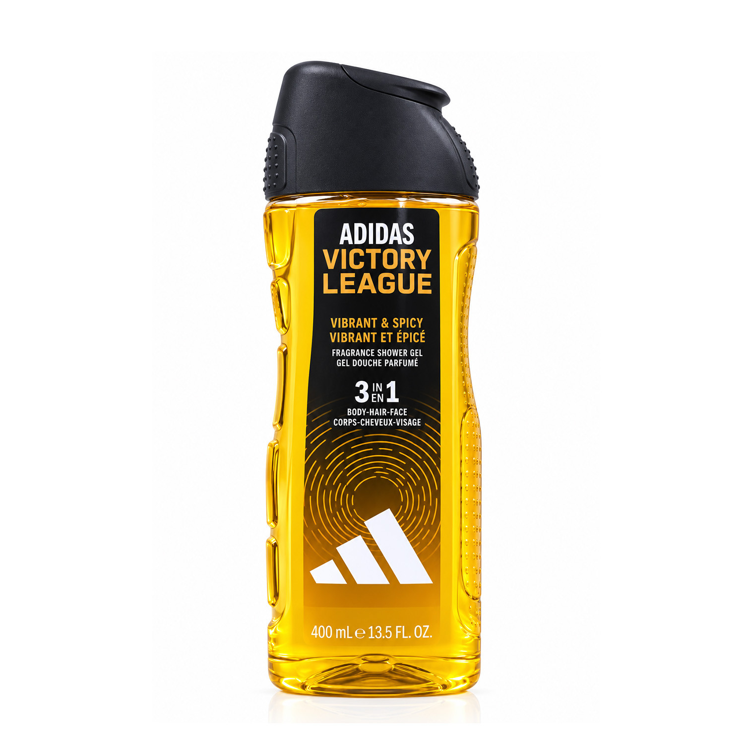 Adidas Victory League Vibrant & Spicy 3 In 1 Fragrance Shower Gel 400ml