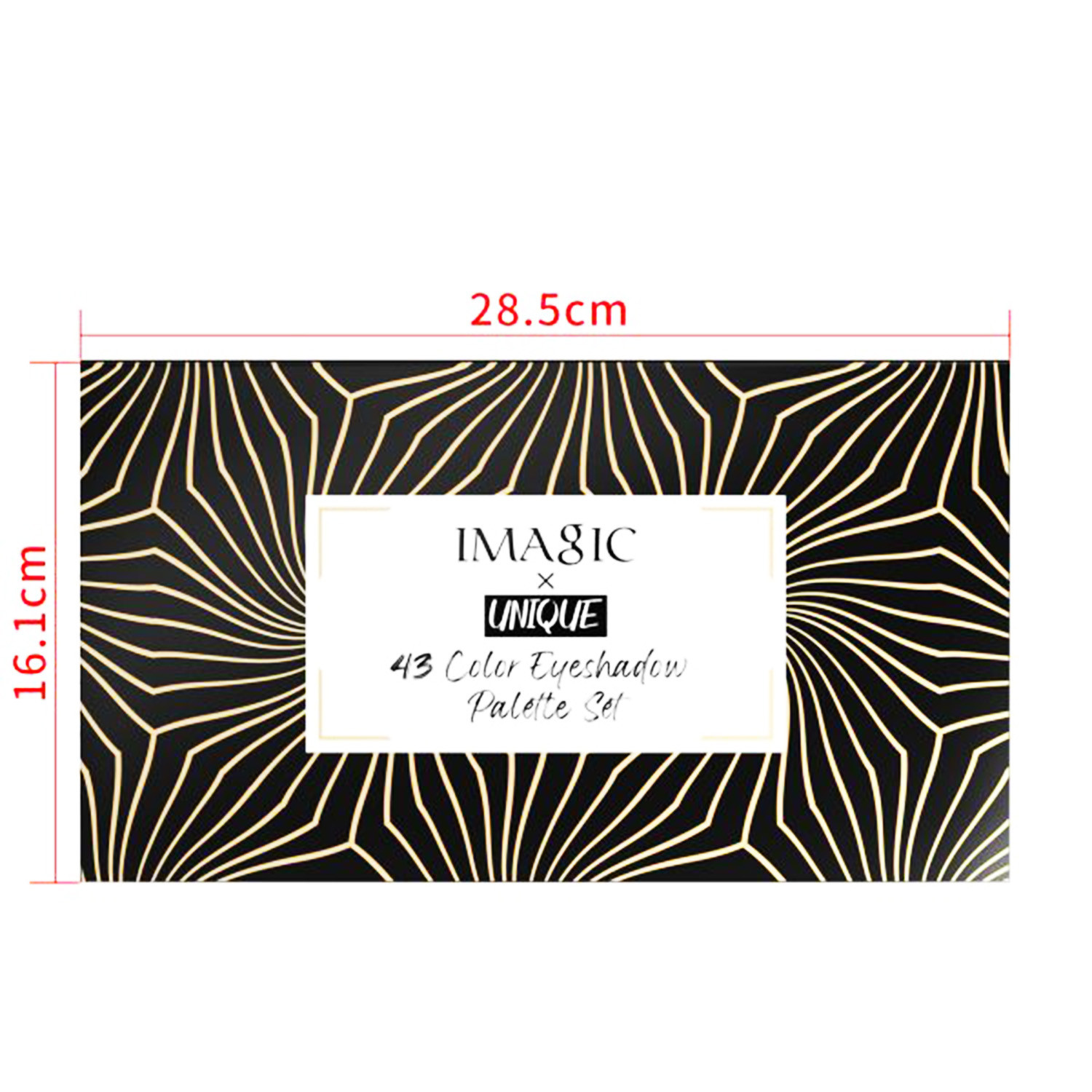 Imagic x Unique 43 Color Eyeshadow Palette Set 32.5g