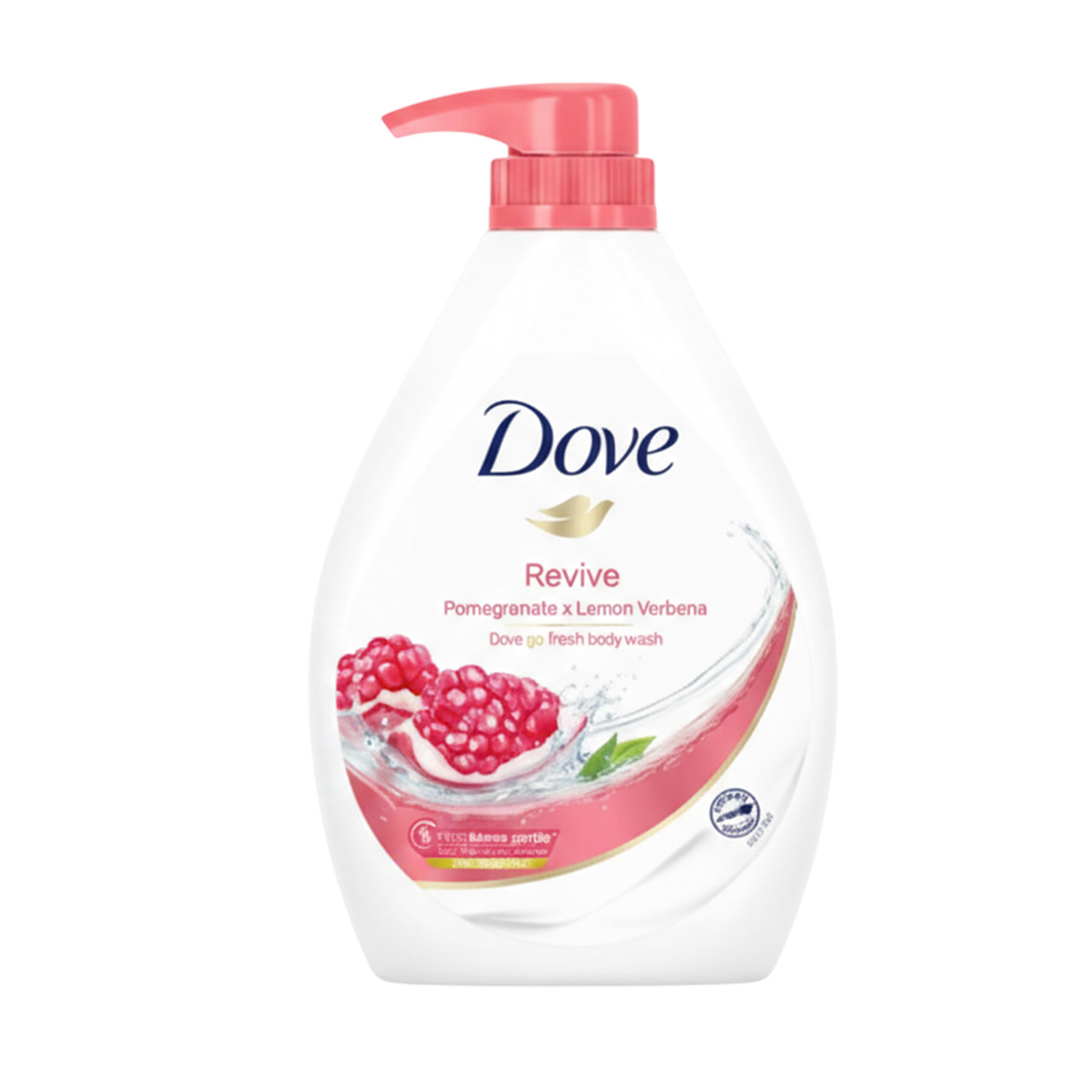 Dove Revive Pomegranate & Lemon Verbena Scent Body Wash 1L