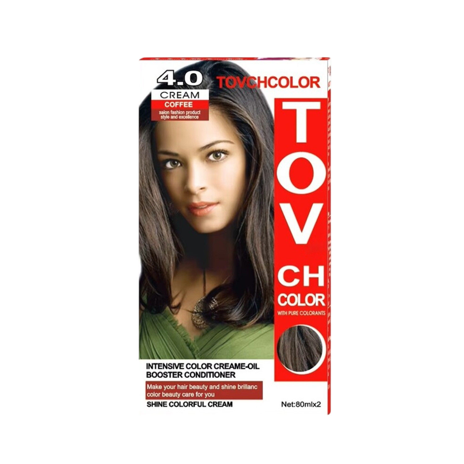 Tovch Hair color - 4.0 Coffee