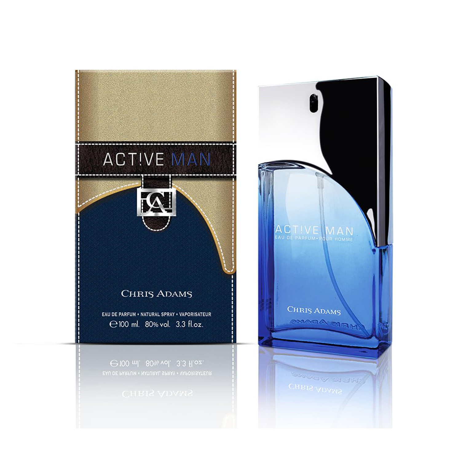 Chris Adams Active Man Eau De Parfum 100ml