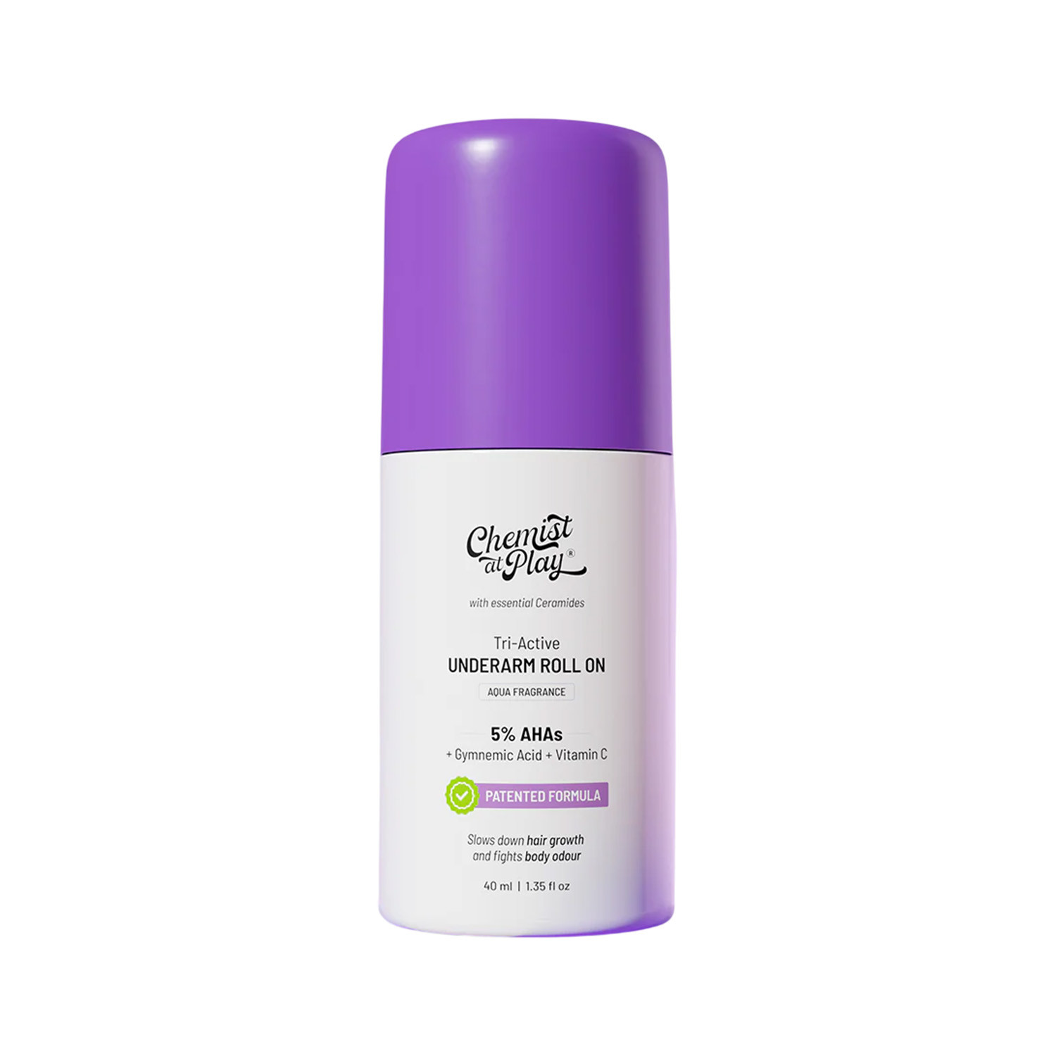 Innovist Chemist at Play 5% AHA Tri Active Underarm Roll On 40ml
