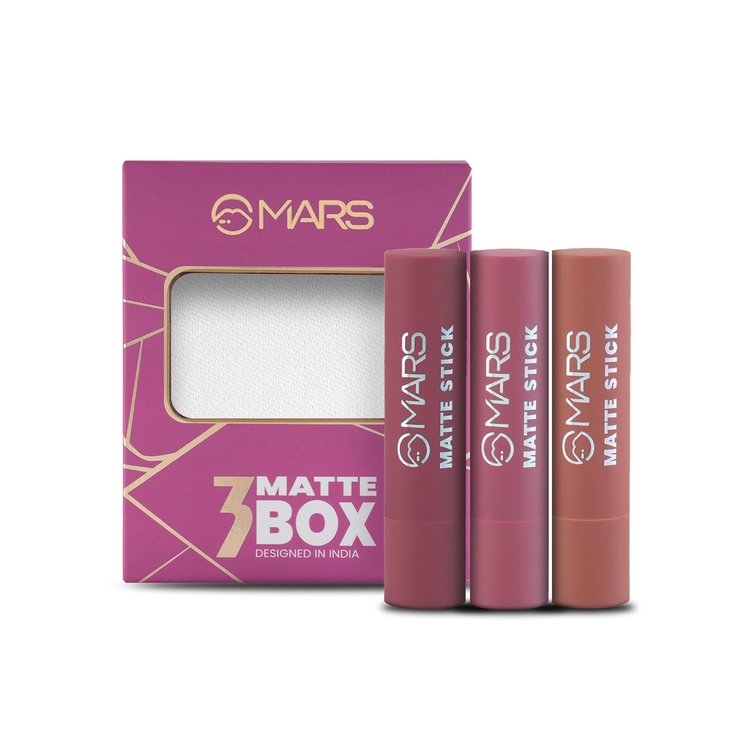 Mars 3 Matte Box - 02 Peaches & Nudes