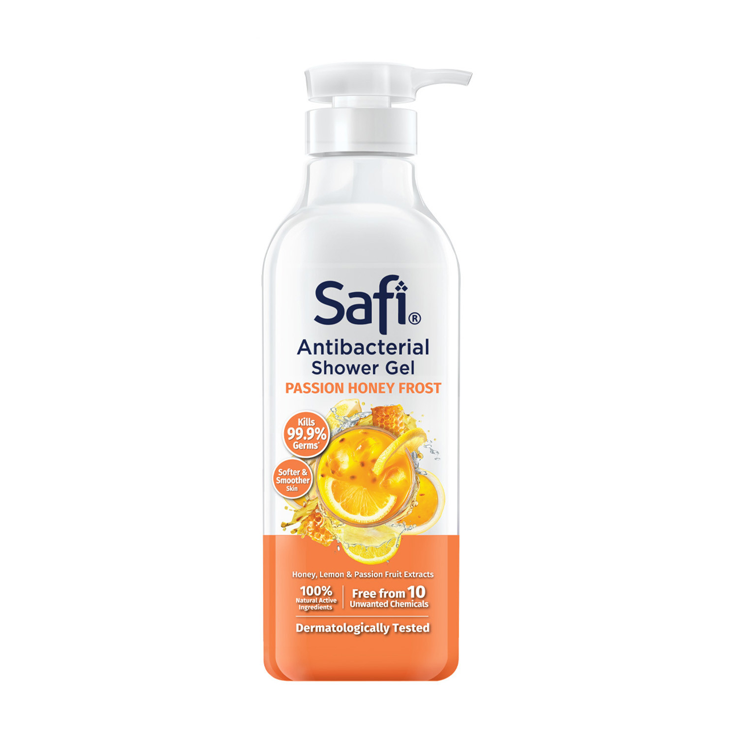 Safi Passion Honey Frost Antibacterial Shower Gel 950g