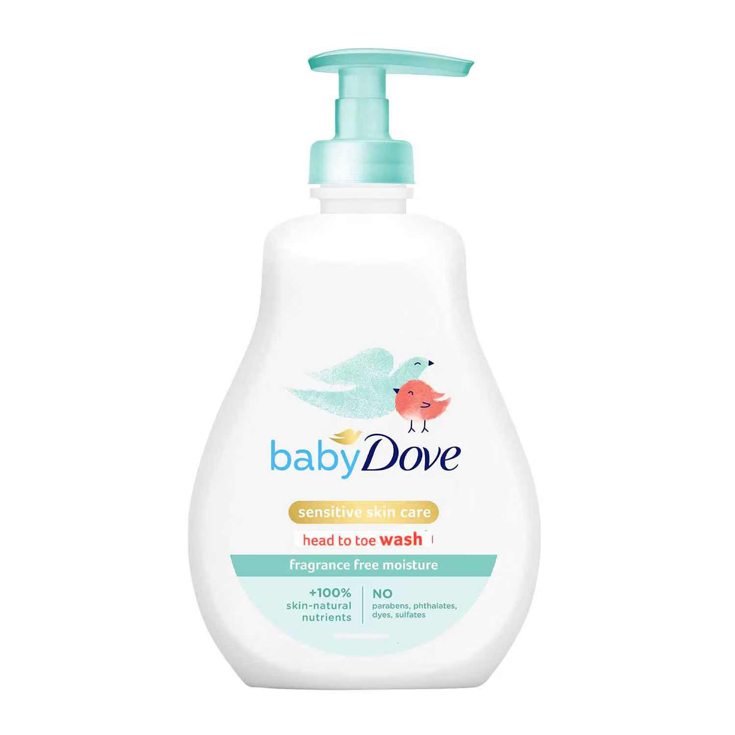 Dove Baby Fragrance Free Moisture Head to Toe Wash 400ml