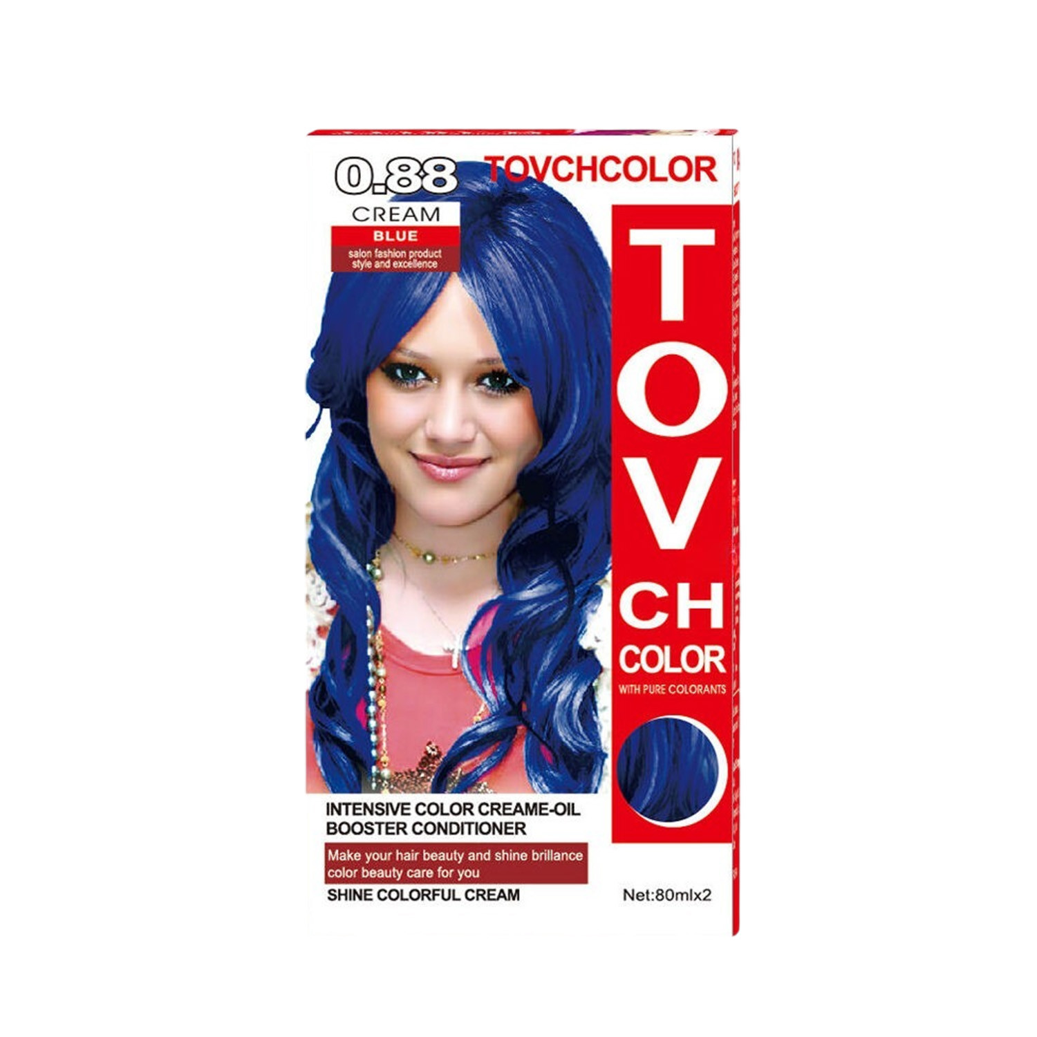 Tovch Hair color - 0.88 Blue
