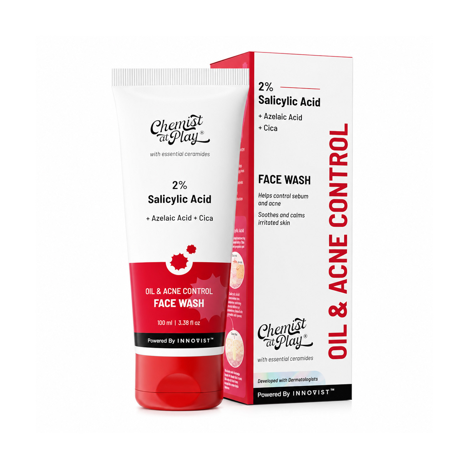 Innovist Chemist at Play 2% Salicylic Acid Face Wash 100ml