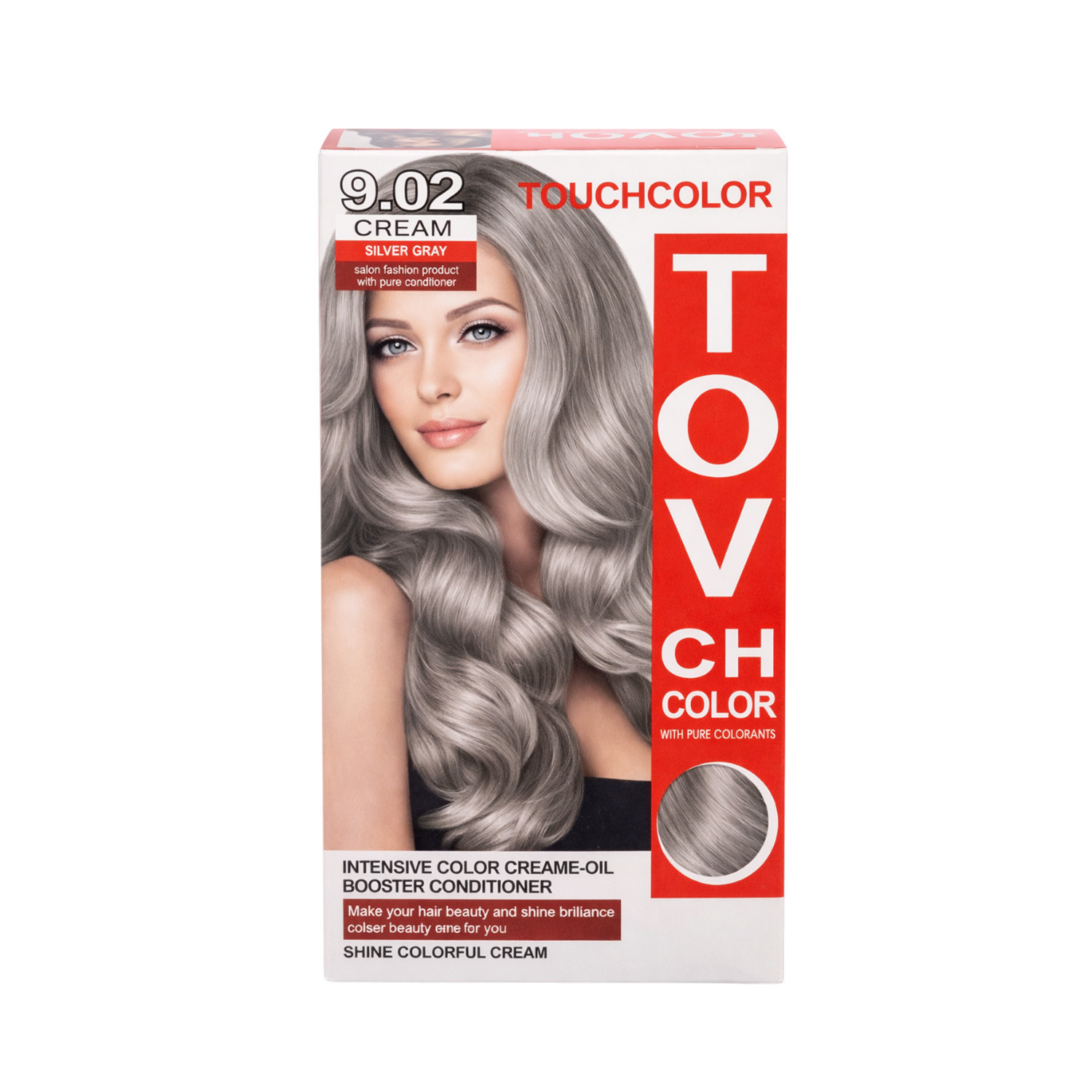 Tovch Hair color - 9.02 Silver Grey