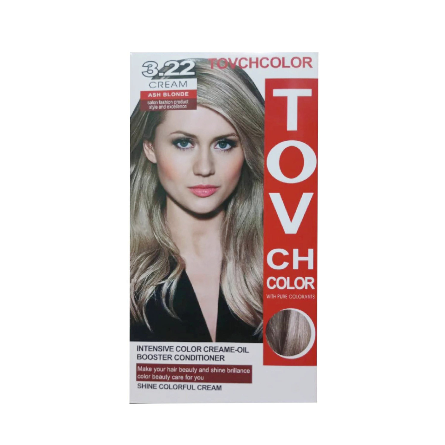 Tovch Hair color -  3.22 Ash Blonde