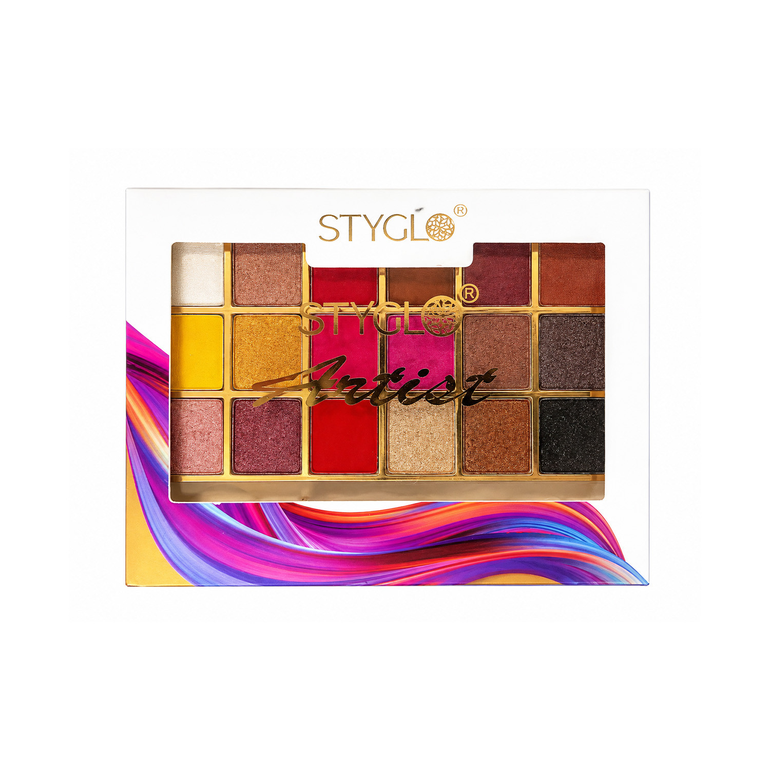 STYGLO Artist Eye Shadow Palette 01
