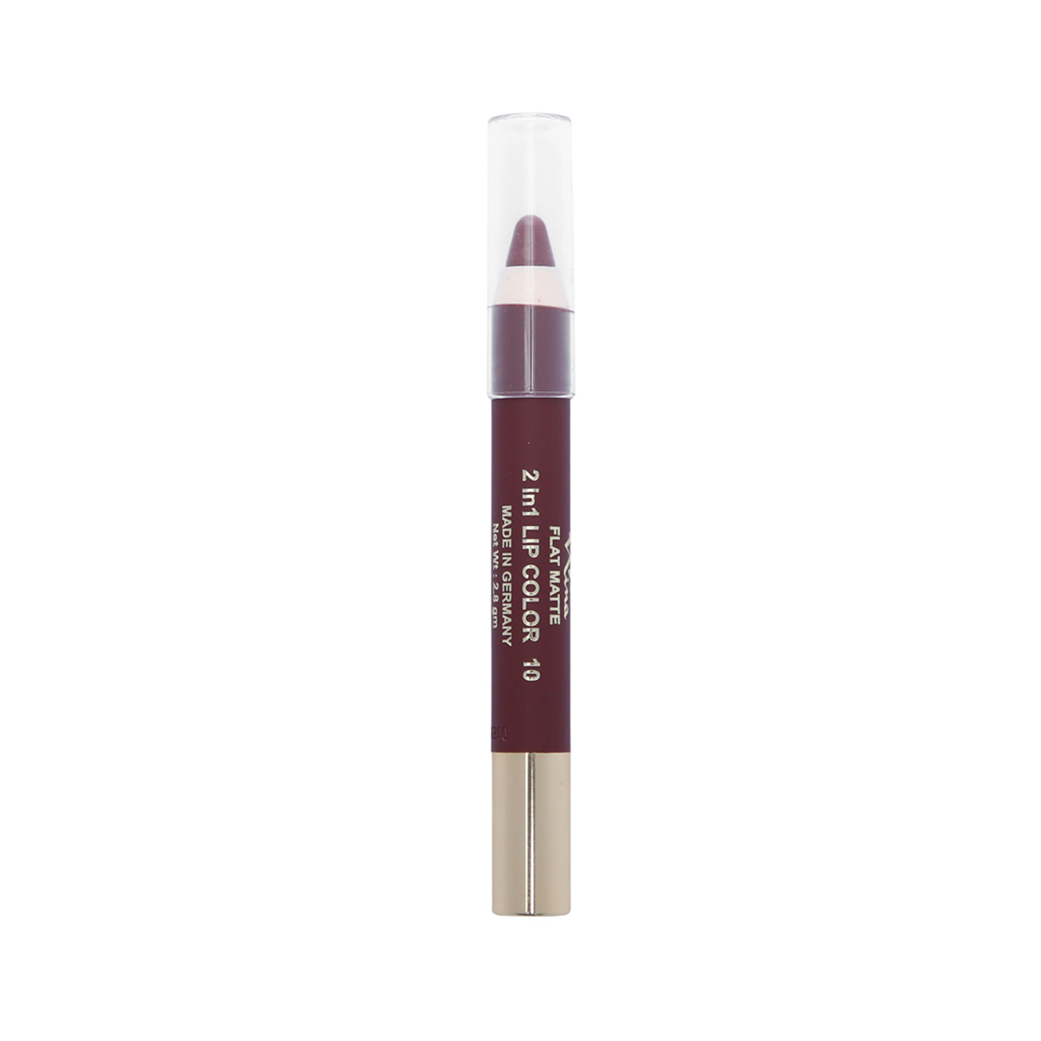 Miss & Mrs. Nina Flat Matte 2 in 1 Lip Color - 10
