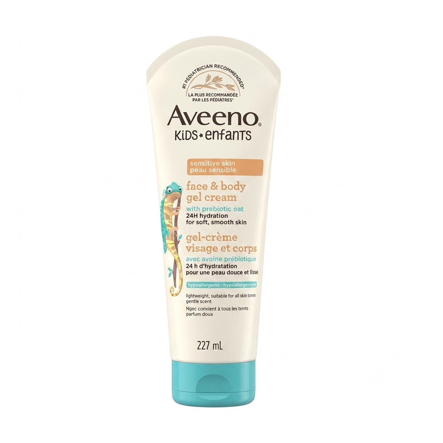 Aveeno Kids Enfants Face & Body Gel Cream 227g
