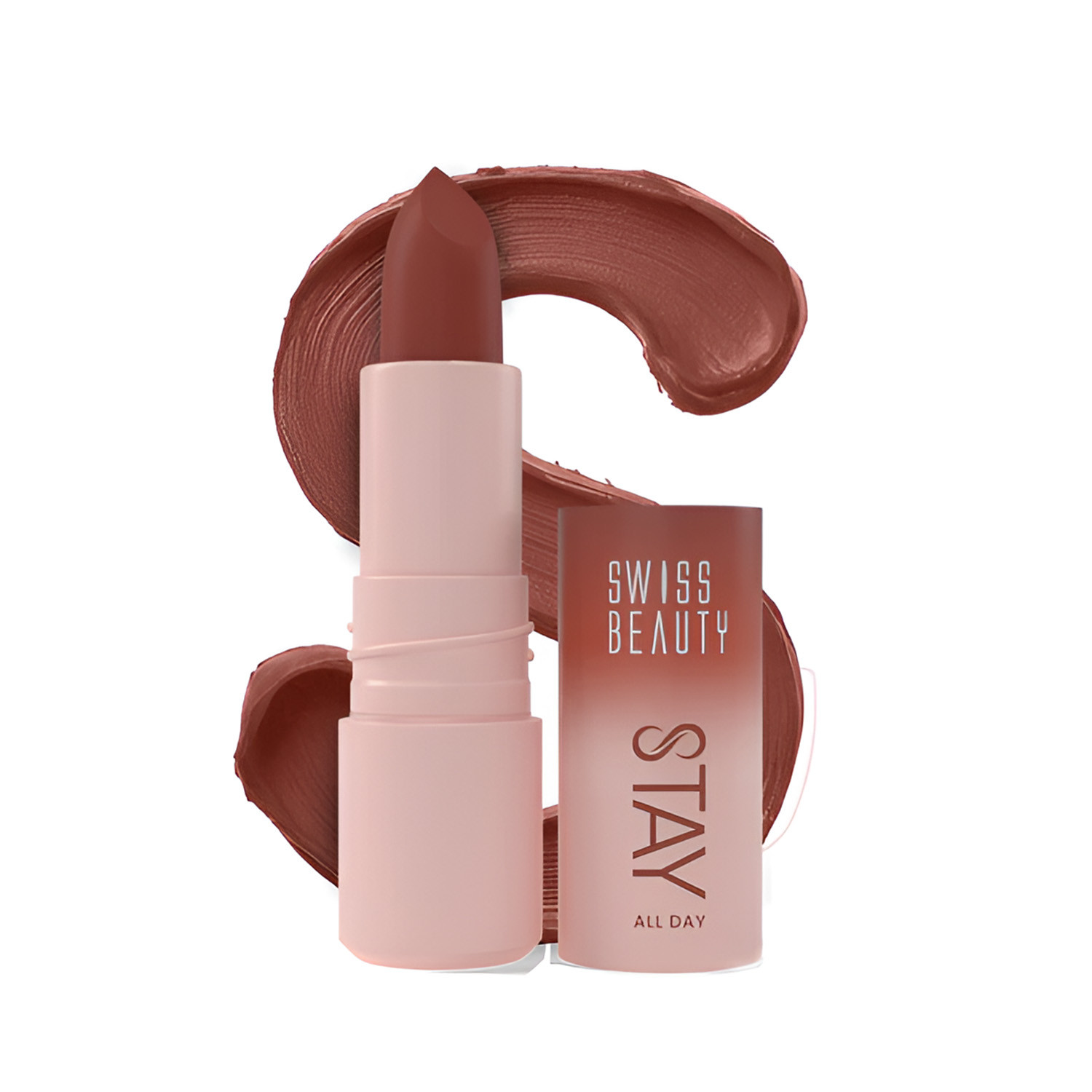 Swiss Beauty Stay All Day Lipstck - 09 Quirky