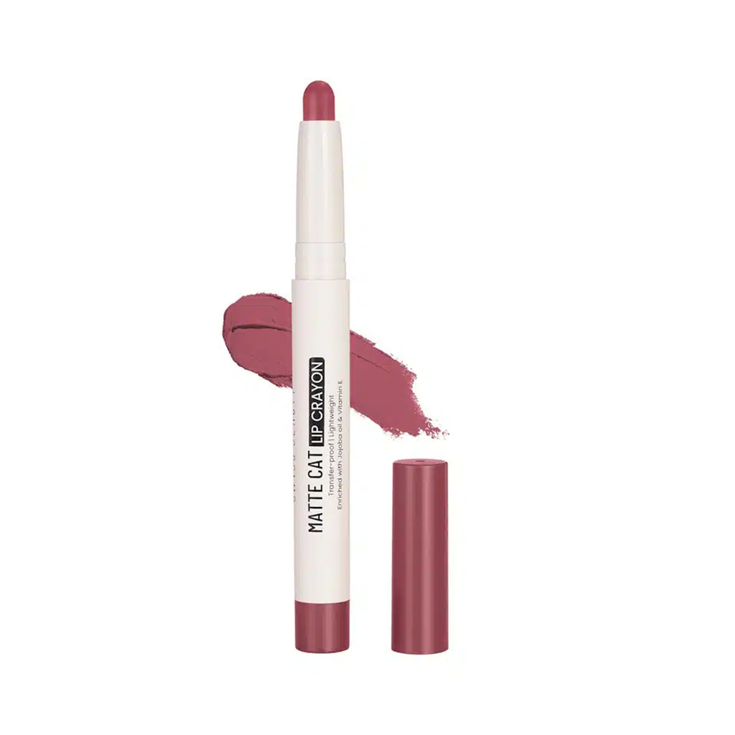 Swiss Beauty Matte Cat Lip Crayon – 09 Wild Pink