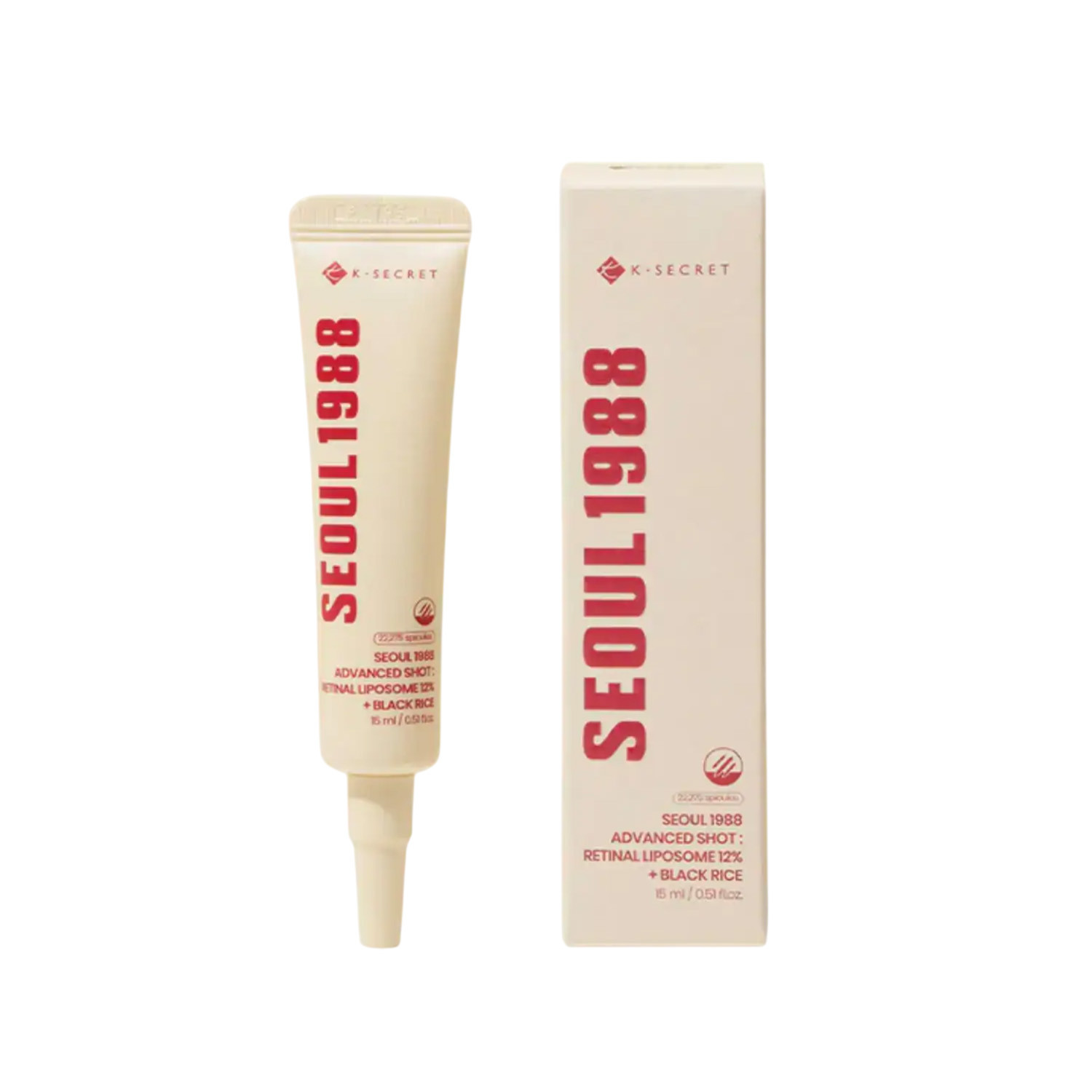 K-Secret Seoul 1988 Advanced Shot: Retinal Liposome 12% + Black Rice 15ml