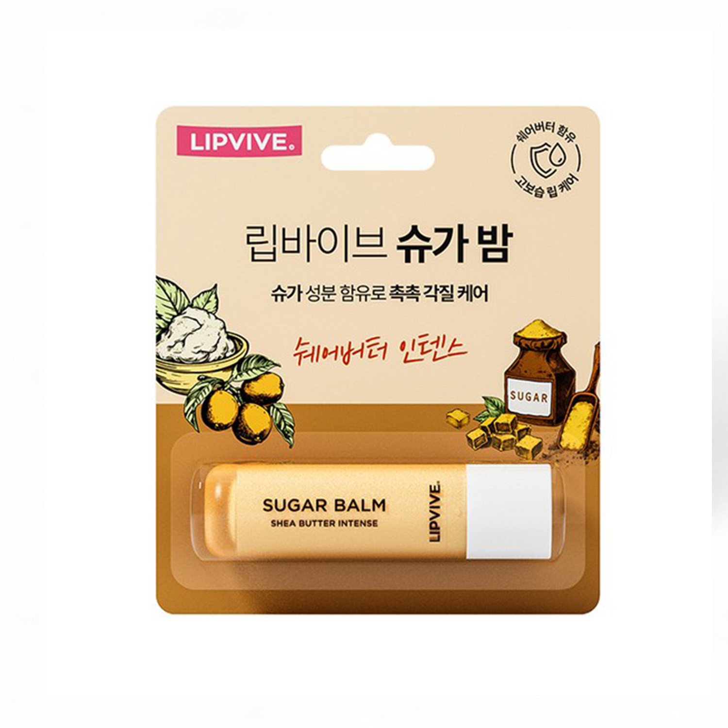 Lipvive Sugar Balm - Shea Butter Intense 4.8g