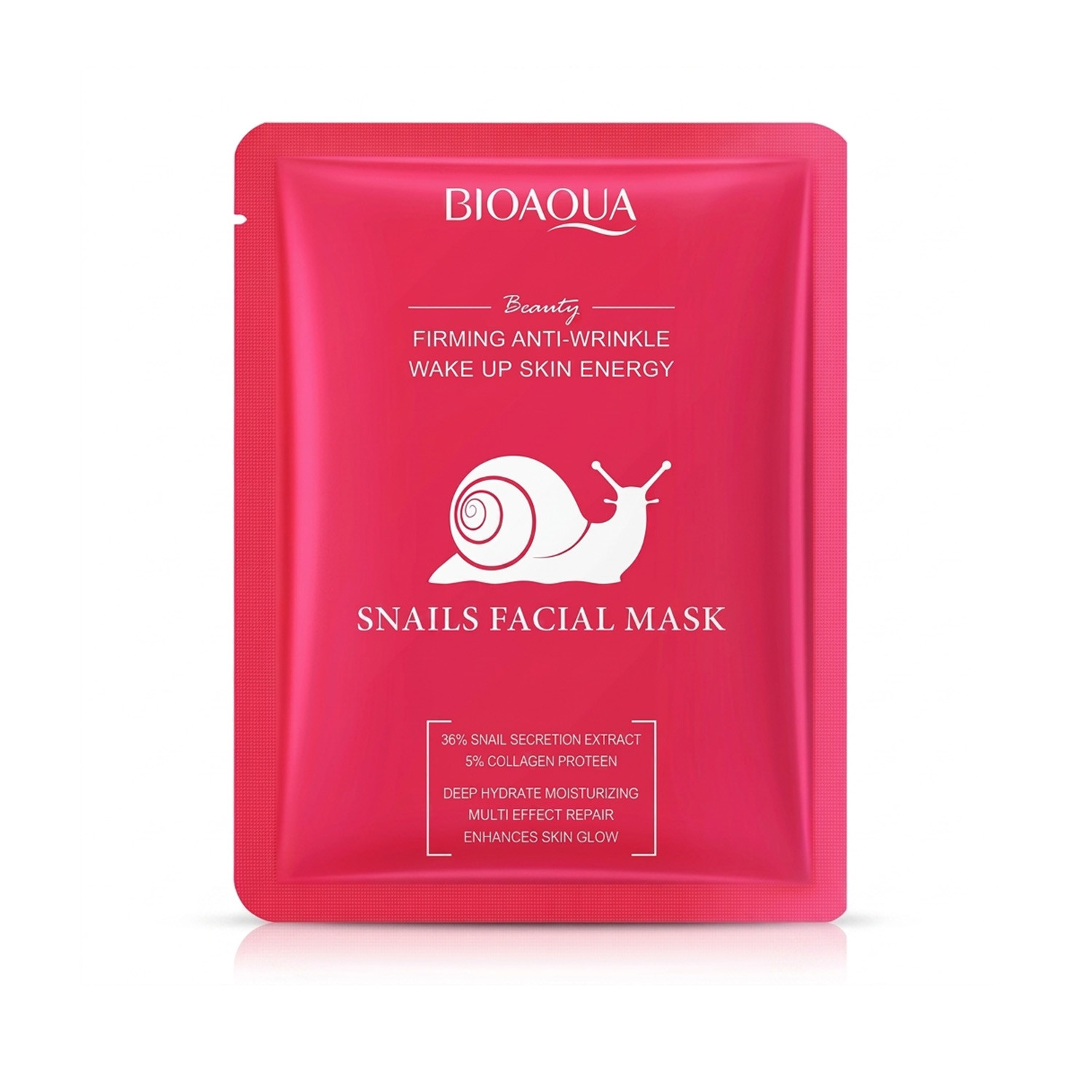 Bioaqua Firming Anti-wrinkle Snails Facial Mask 25g