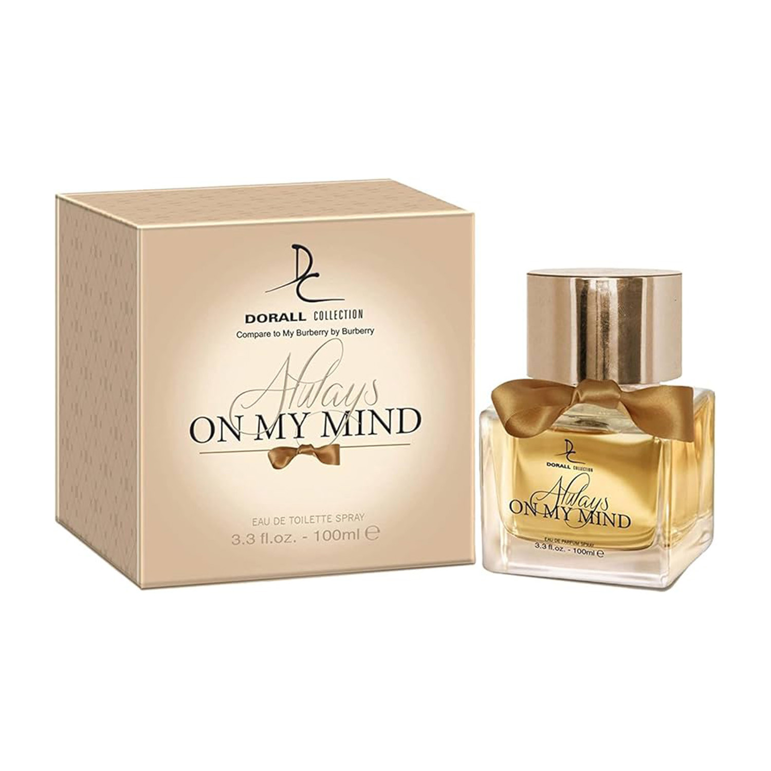 Dorall Collection Always On My Mind by  for Women Edt Spray 100ml