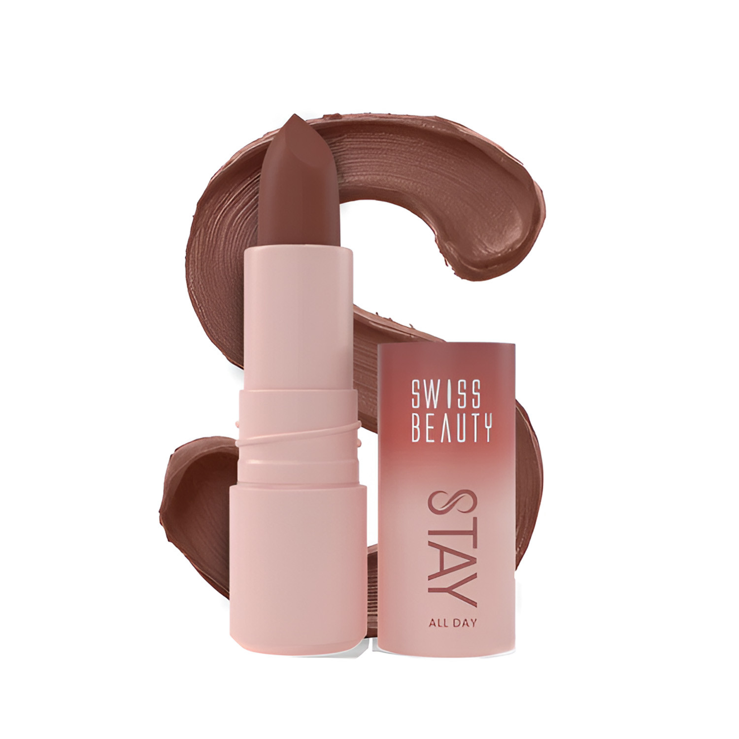Swiss Beauty Stay All Day Lipstck - 07 Sassy