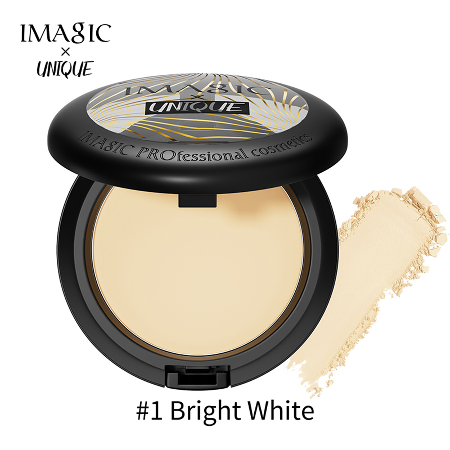 Imagic x Unique Studio Fix Powder Plus Foundation - 01 Bright White