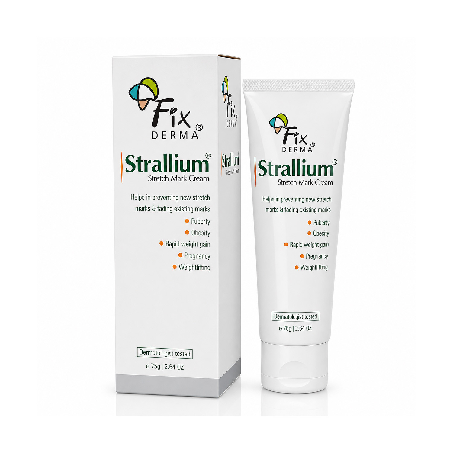 Fixderma Strallium Stretch Mark Cream 75g