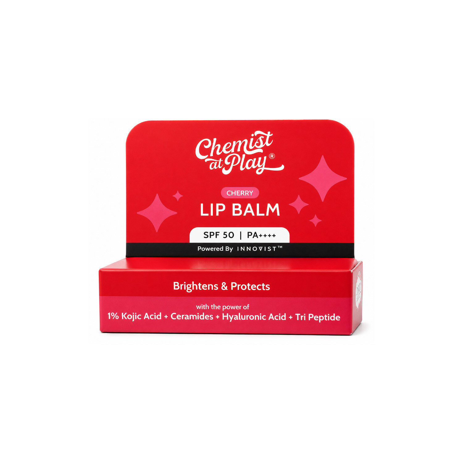 Innovist Chemist at Play Cherry Lip Balm SPF 50 PA++++